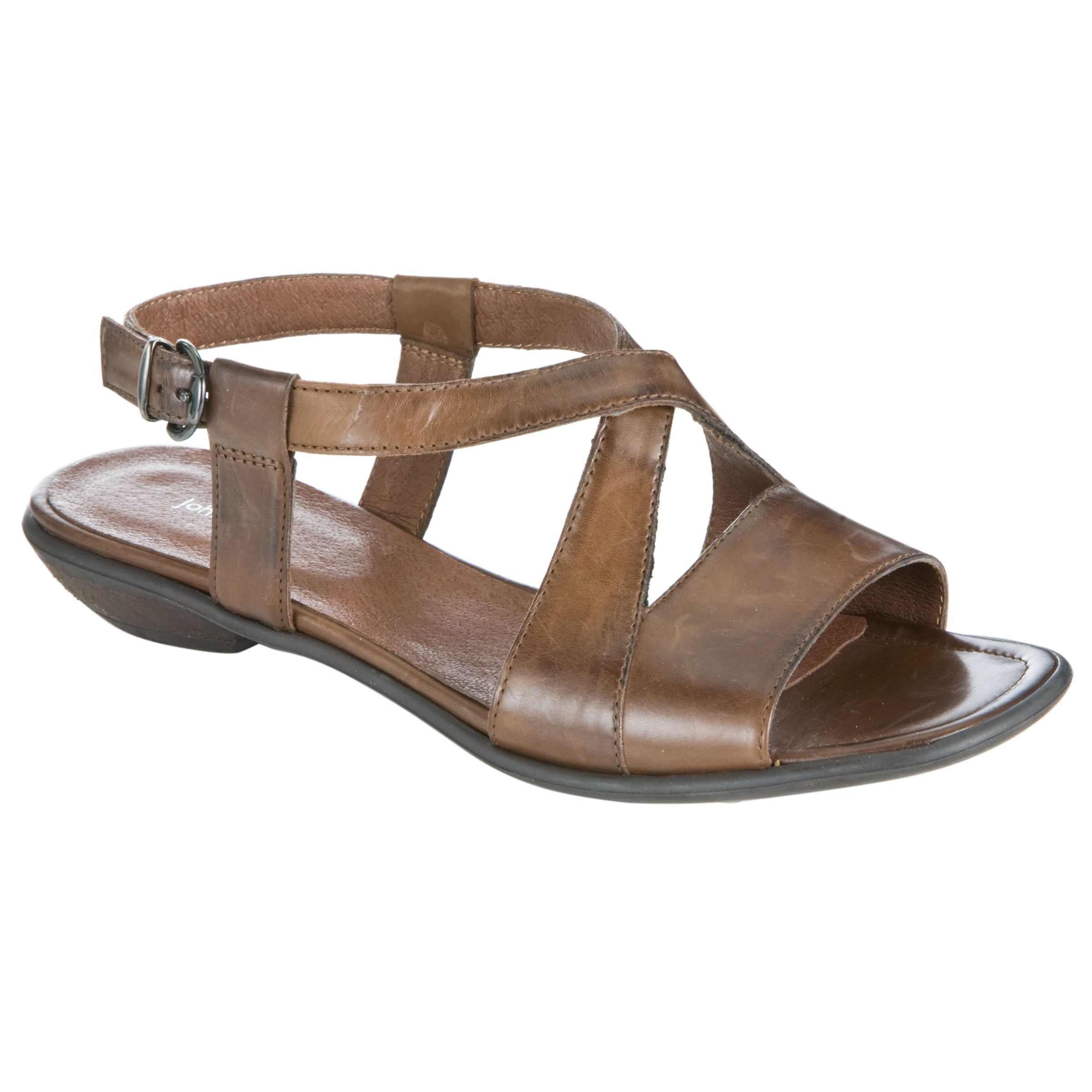 John Lewis Morden Classic Flat Shoes  Chocolate  3