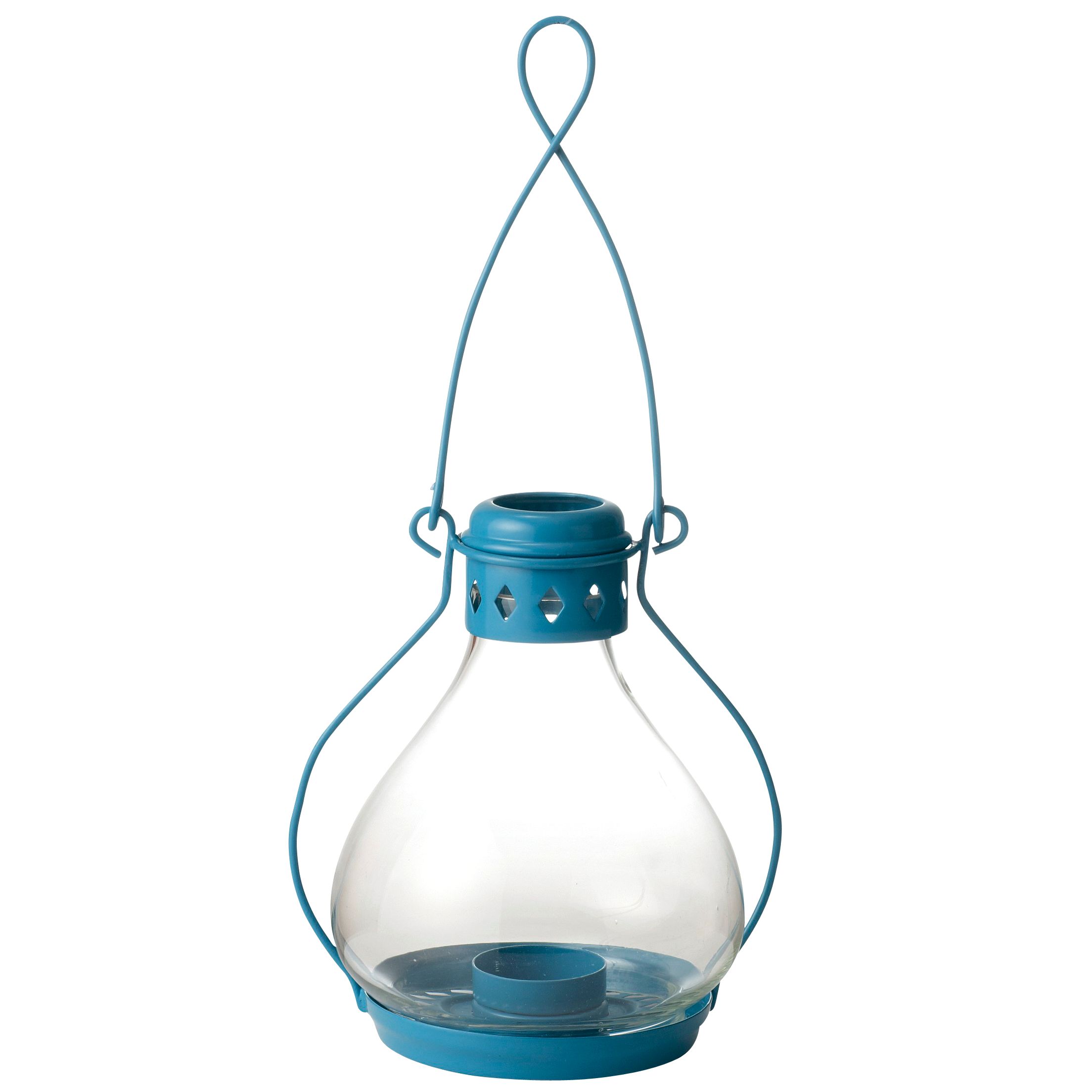 John Lewis Madeira Lantern, Kingfisher, Large