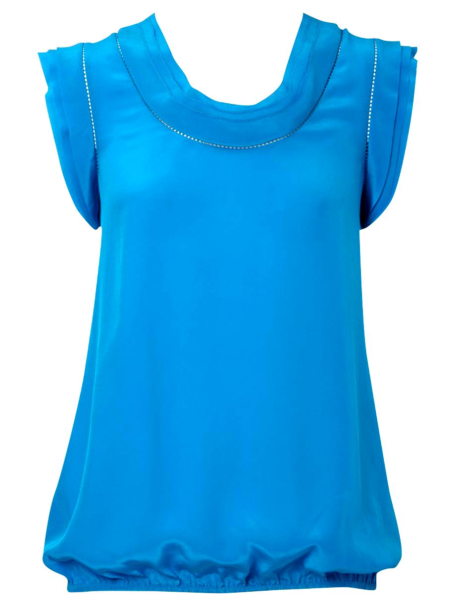 Oasis Colour Vehicle Silk Top, Tropica, 16