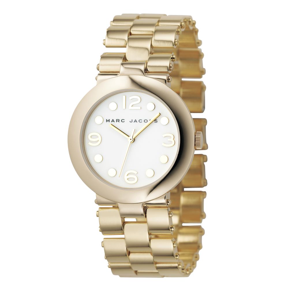 Marc by Marc Jacobs Women's Round Classic Gold Bracelet Watch