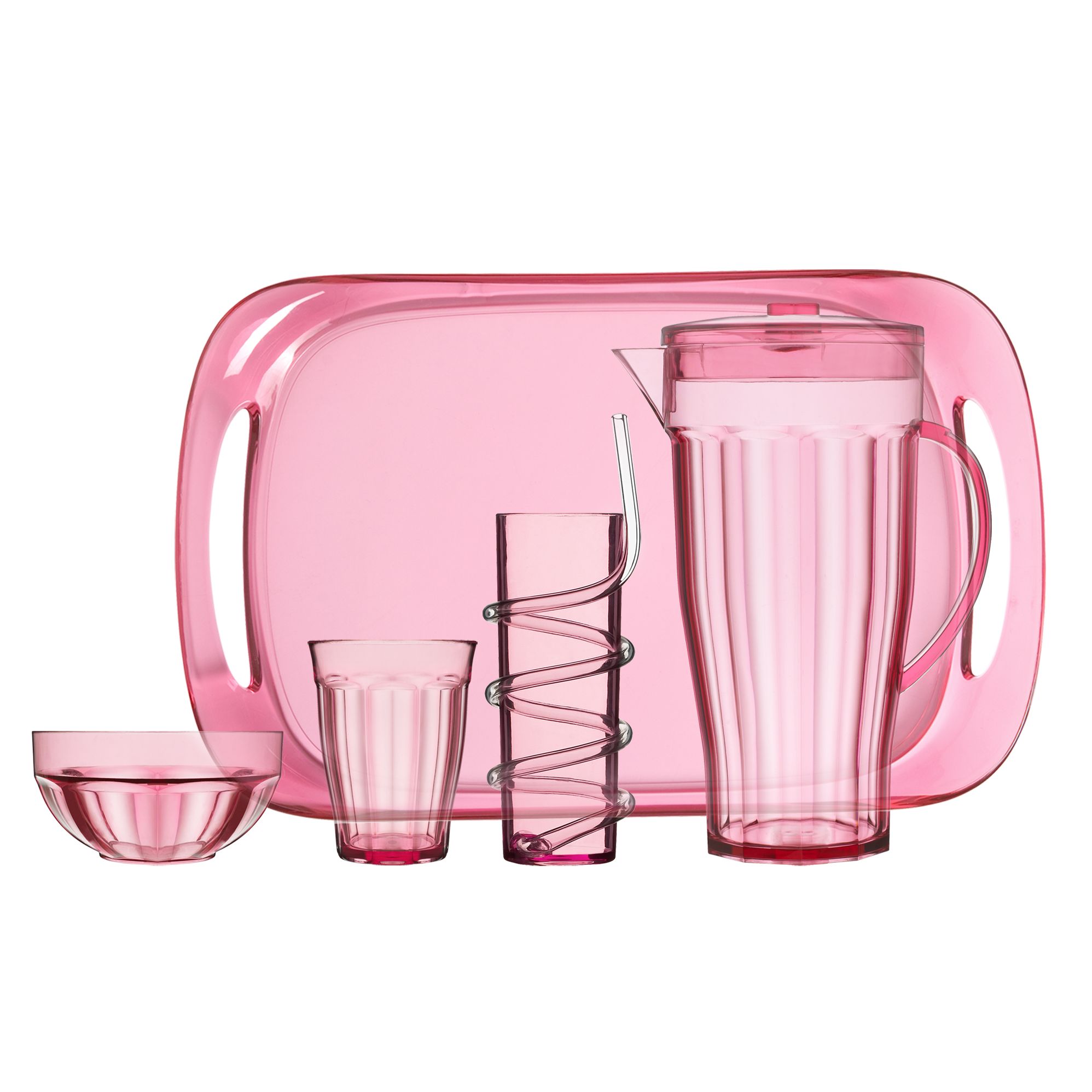 John Lewis Sherbert Acrylic Picnicware Range