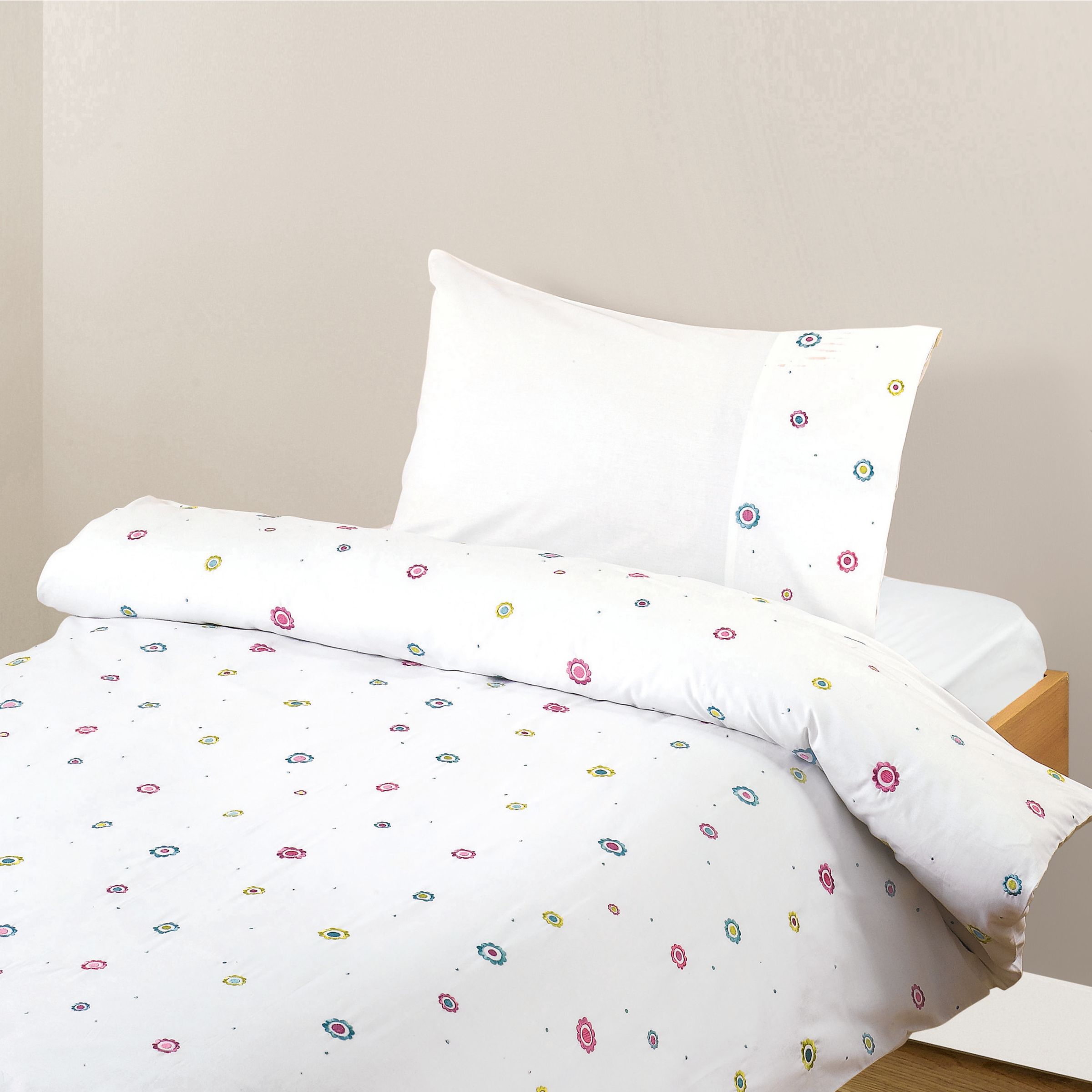 John Lewis Confetti Duvet Cover Sets, White