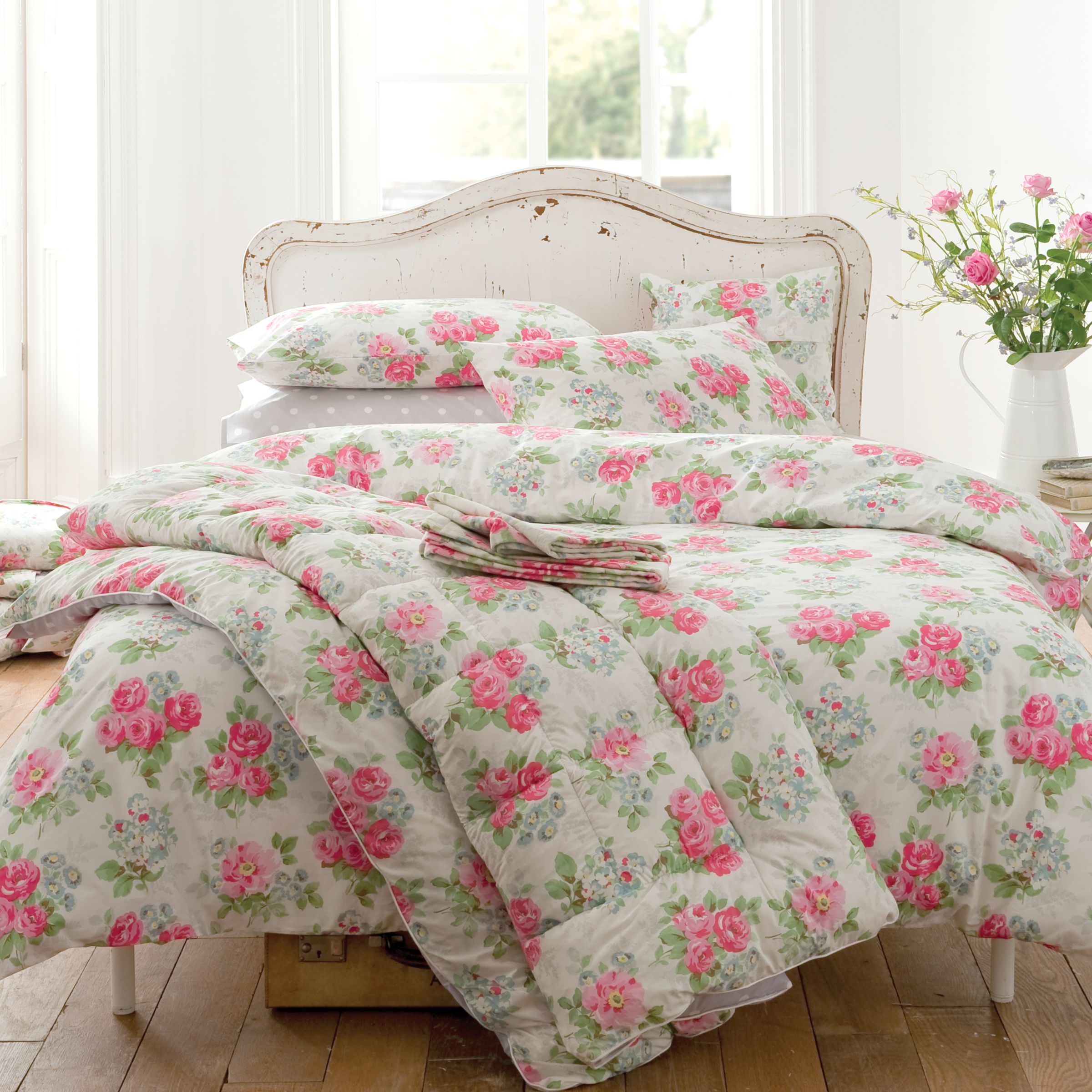 Regal Rose Duvet Covers, Pink