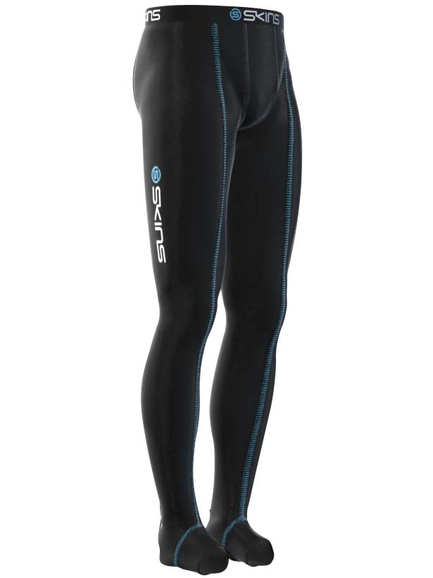 Skins Unisex Recovery Tights, Black from Tightsformen.org.uk Thumbnail