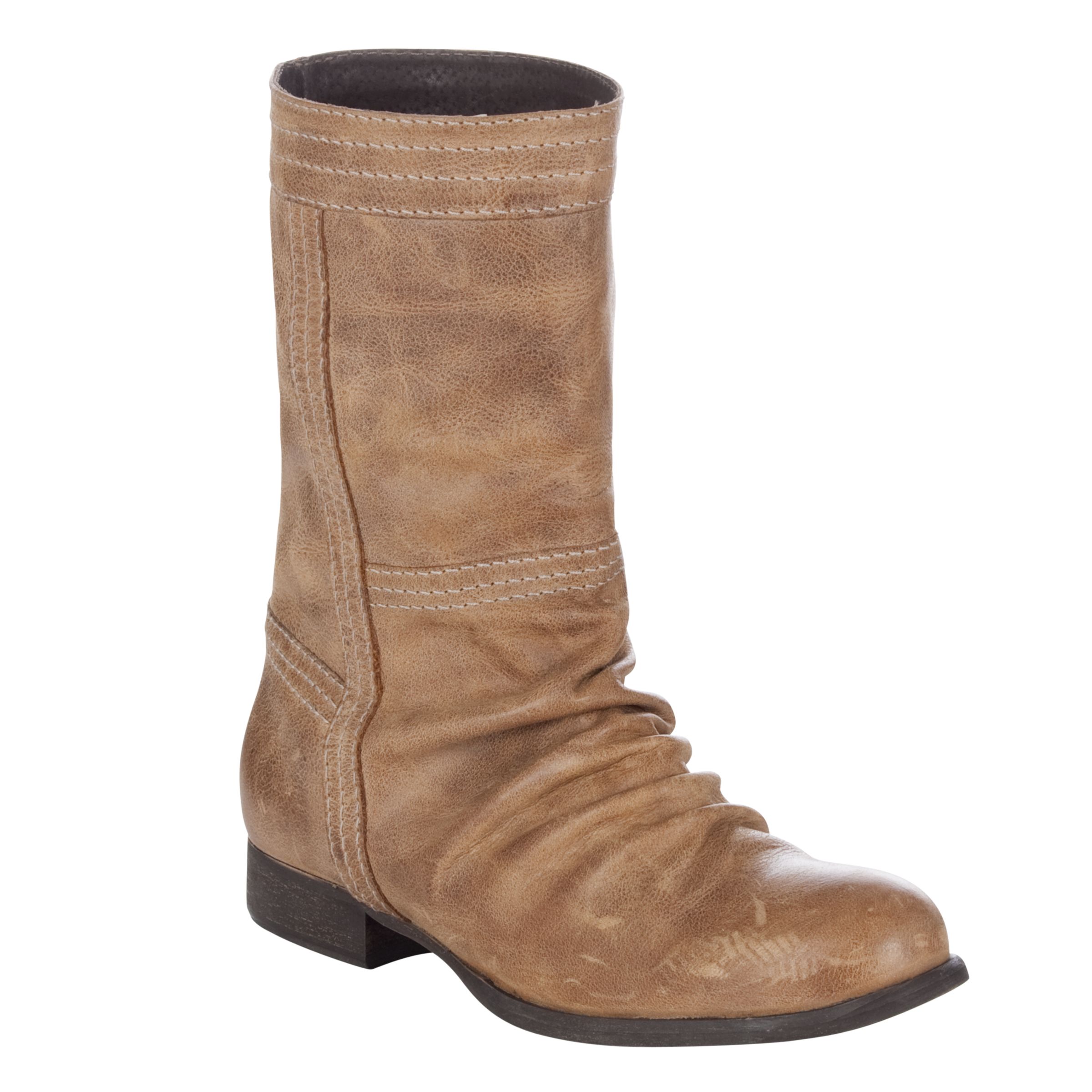 John Lewis Carly Ankle Boots, Tan