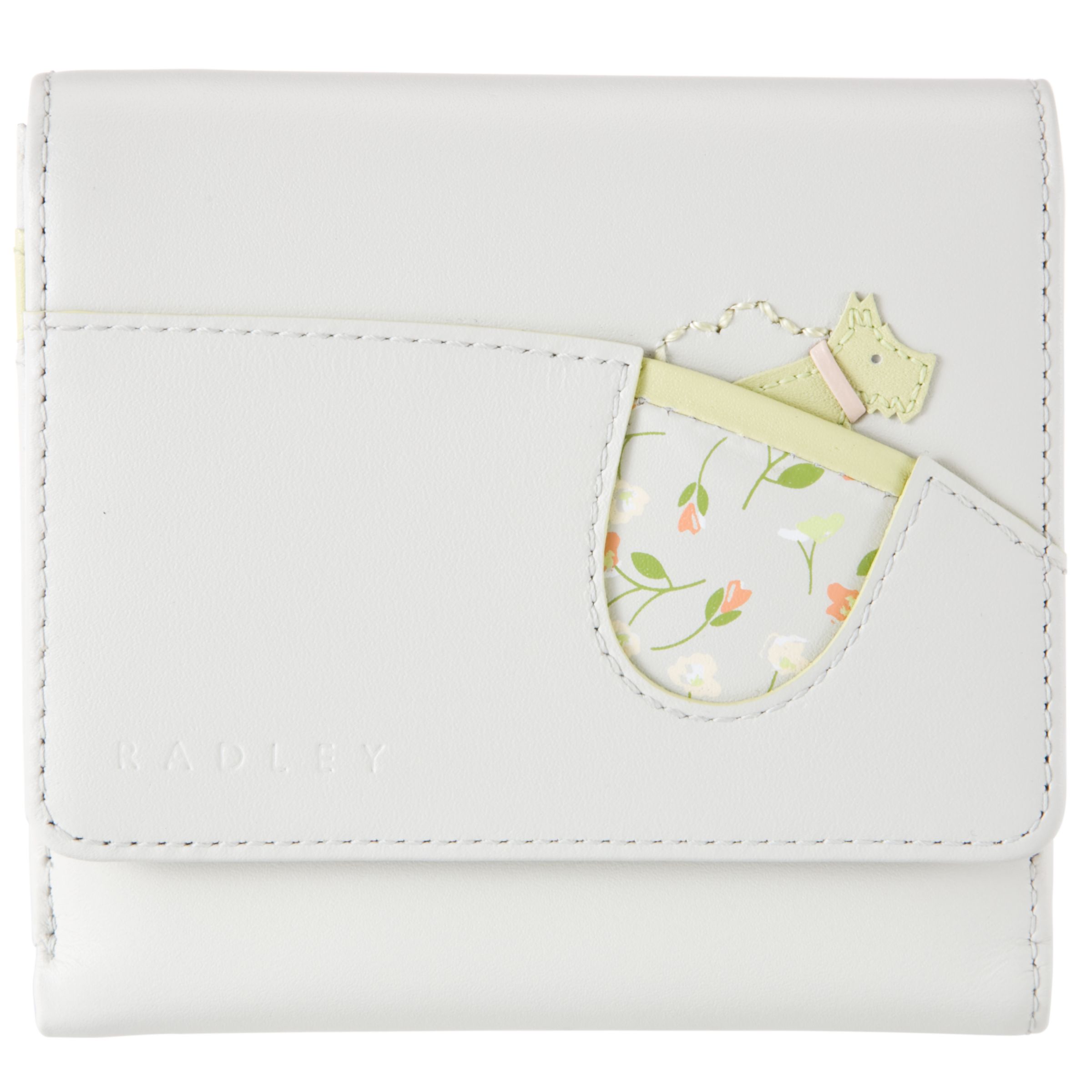 Radley Bletchley Park Small Flapover Purse Ivory