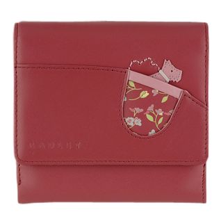 Radley Bletchley Park Small Flapover Purse Red