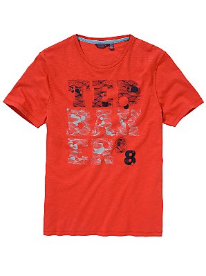 Swirl Brand T-Shirt, Red, XXL