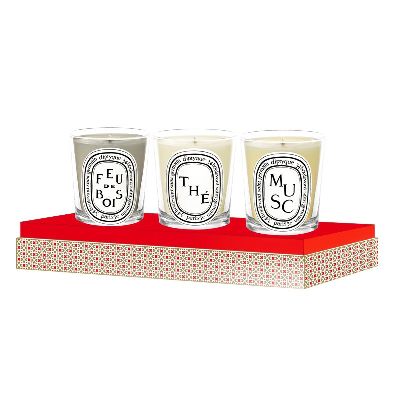 Diptyque Candles Mini Box, 3 x 70g