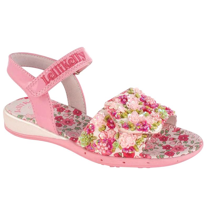 Lelli Kelly Glicine Velcro Sandals Pink
