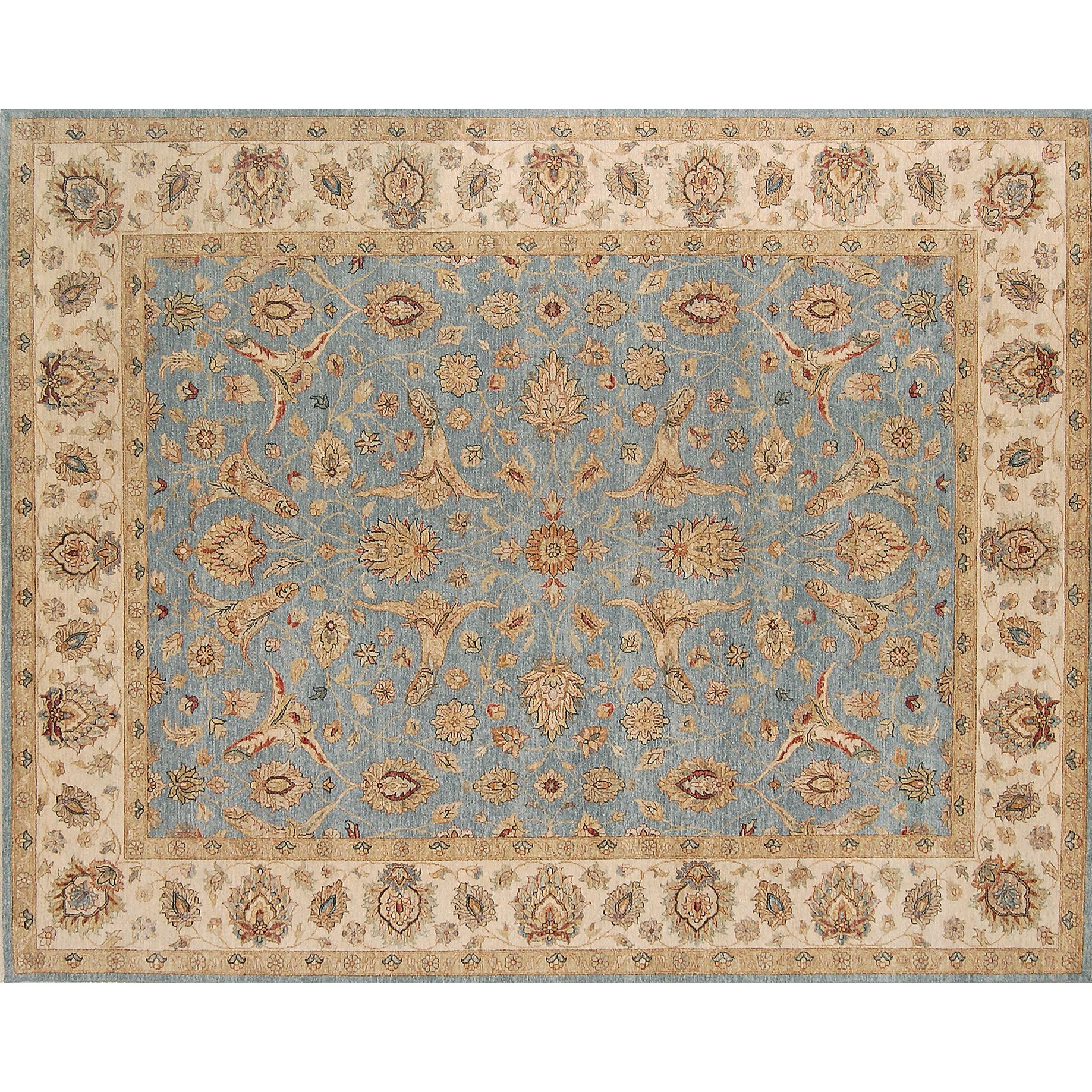 Gazni Rugs, Blue/Beige at John Lewis