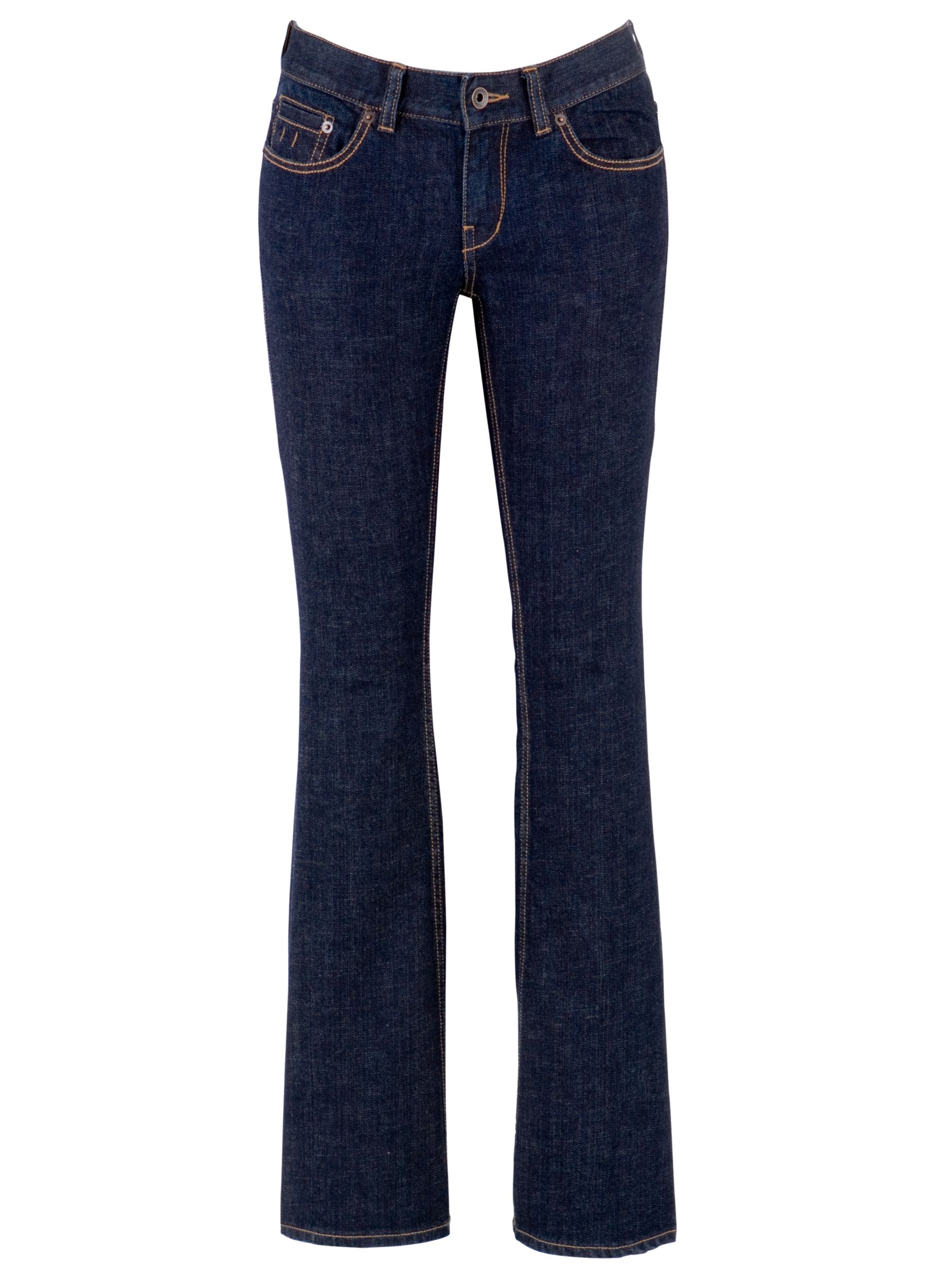 Ted Baker Organic Cotton Bootcut Jeans Rinse Denim W26L34