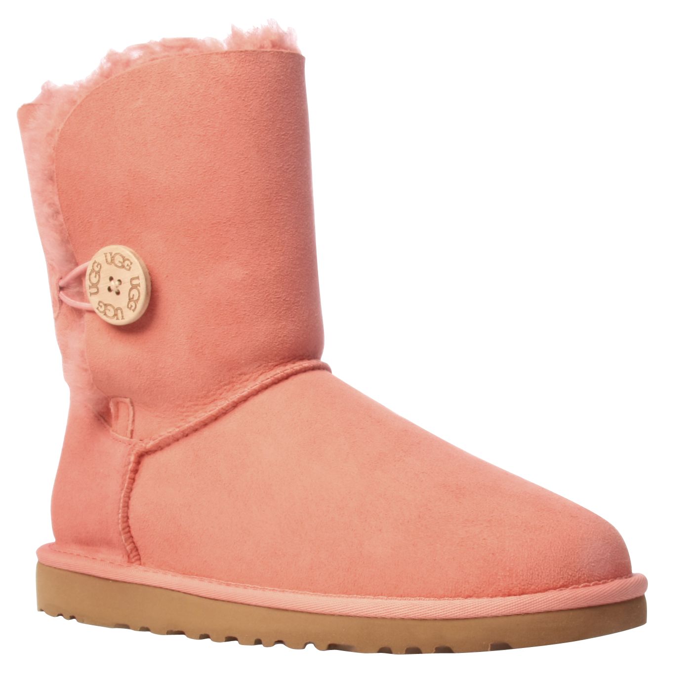UGG Bailey Button Boots, Seashell Rose