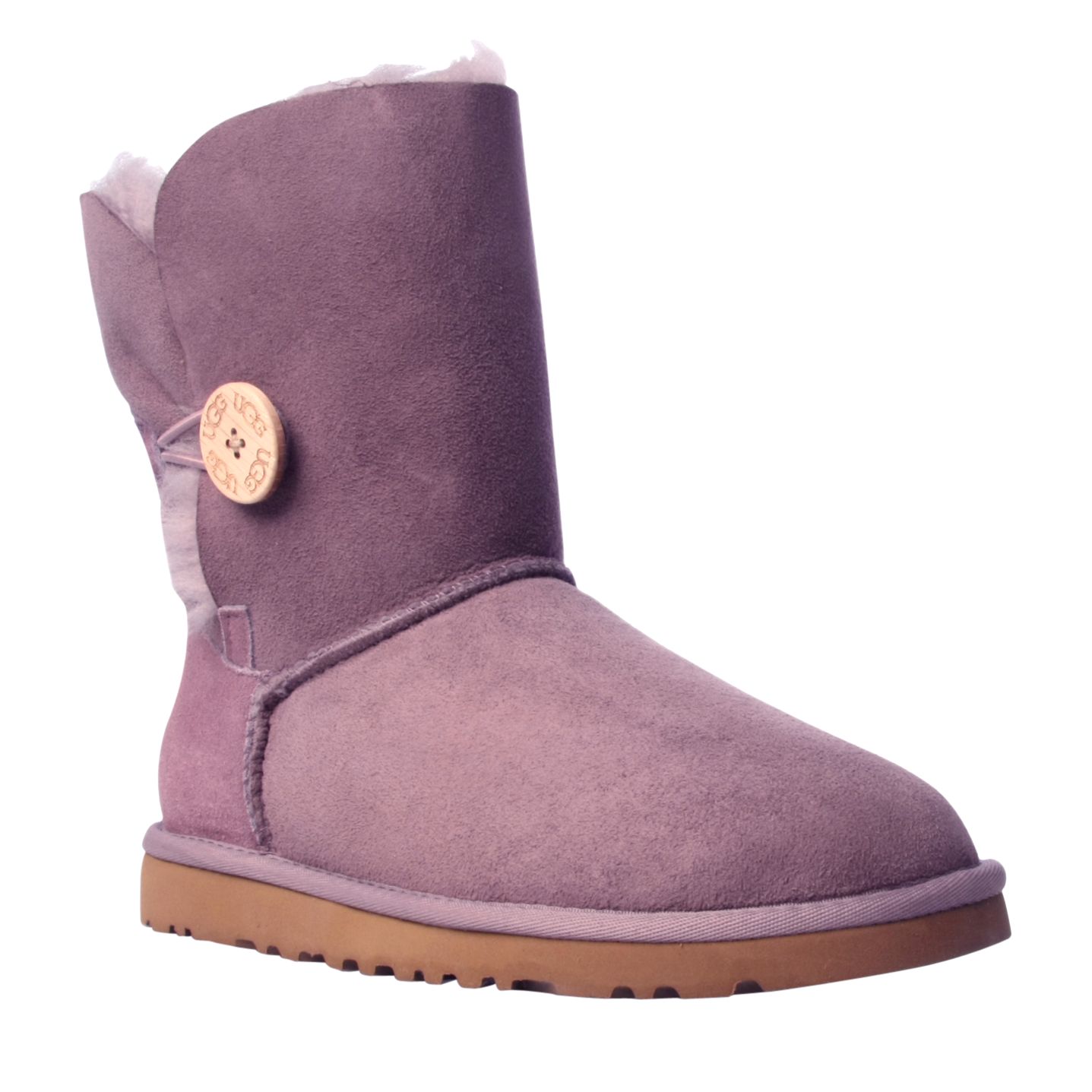 UGG Bailey Button Boots Lilac 6