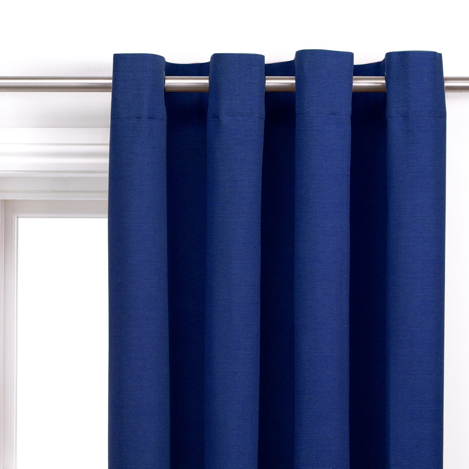 Soho Eyelet Curtains, Indigo