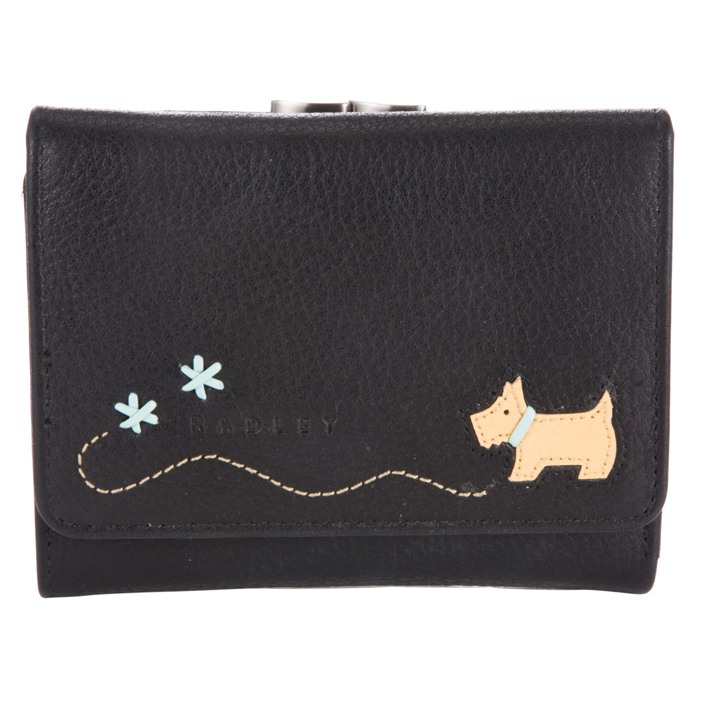 Radley Wishing on a Star Frame Purse Black