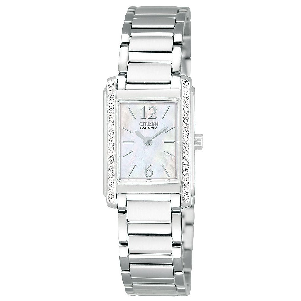 Citizen EW9460-58D Women's Palido Diamond Bracelet Watch at John Lewis