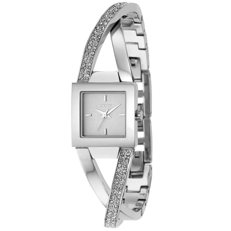 DKNY NY4814 Women's Diam Cross Square Watch