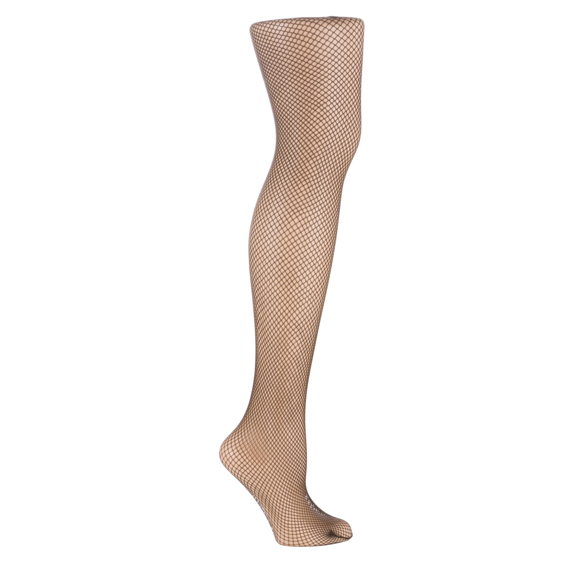 John Lewis Levante Matte Finish Fishnet Tights, Mocha