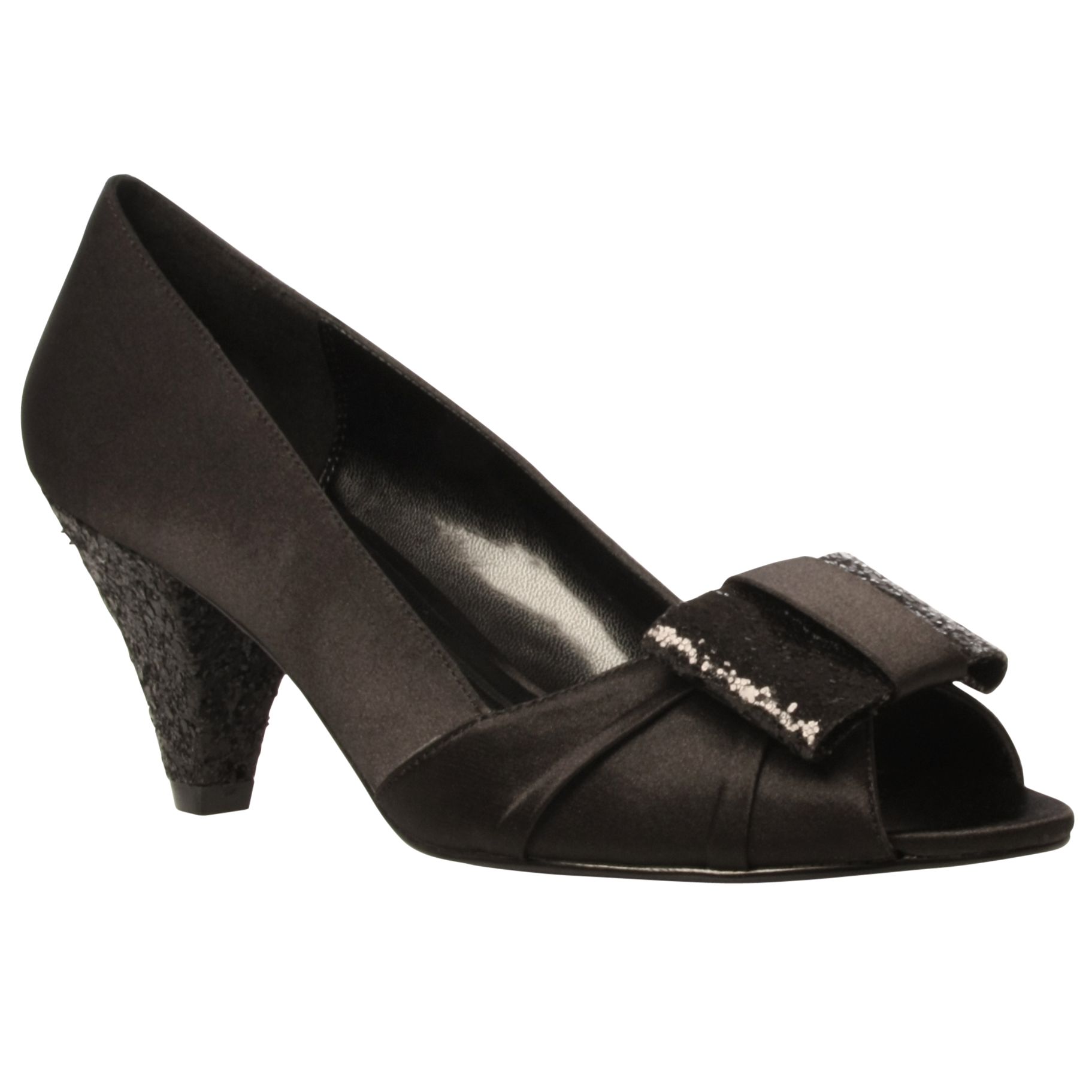 Carvela Glyn Peep-toe Evening Shoes  Black  4