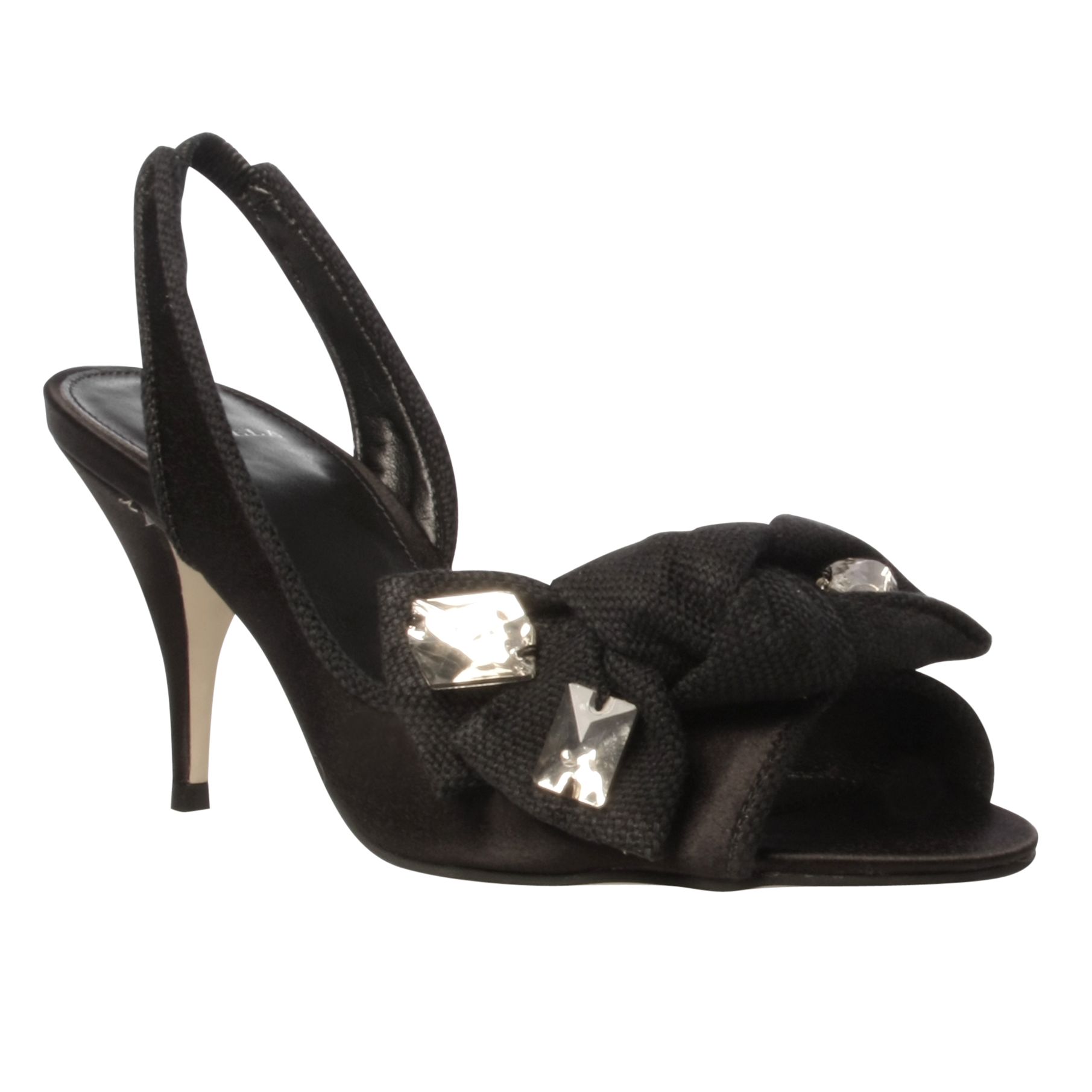 Carvela Garter Embellished Evening Shoes  Black  3