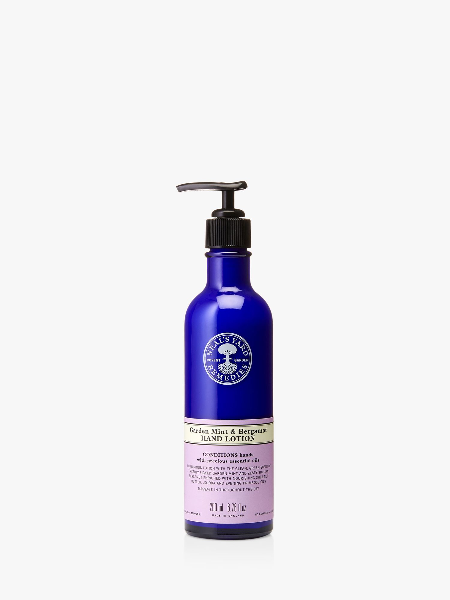 Neal39s Yard Garden Mint amp Bergamot Hand Lotion 200ml