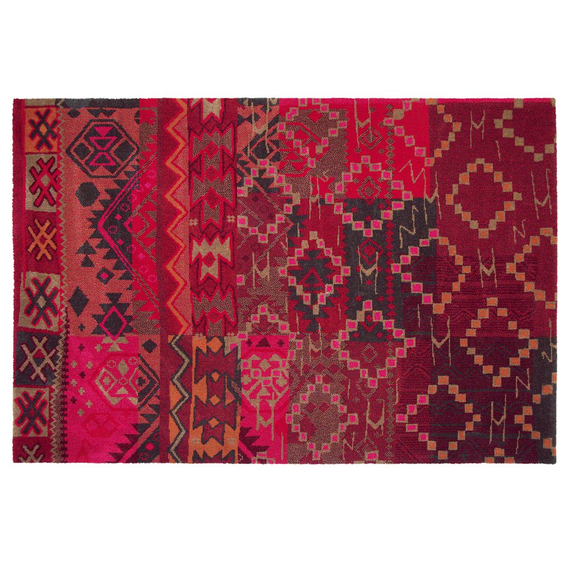 Fusion Merge Rug, Red, L230 x W160cm at John Lewis
