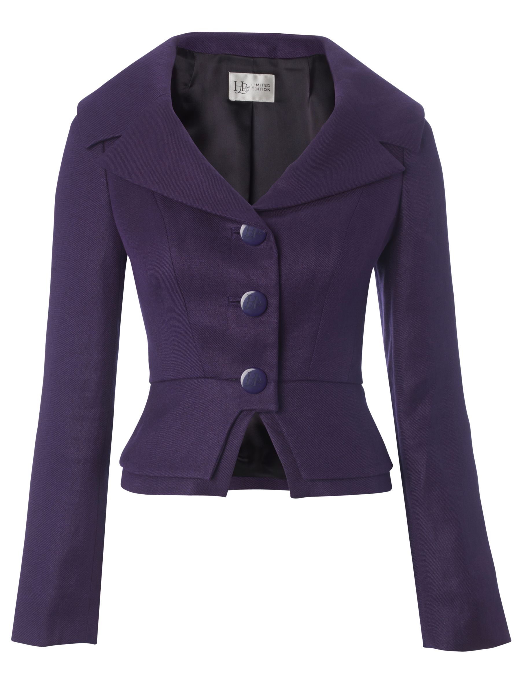 Hobbs L.E. Addington Jacket, Purple, 16