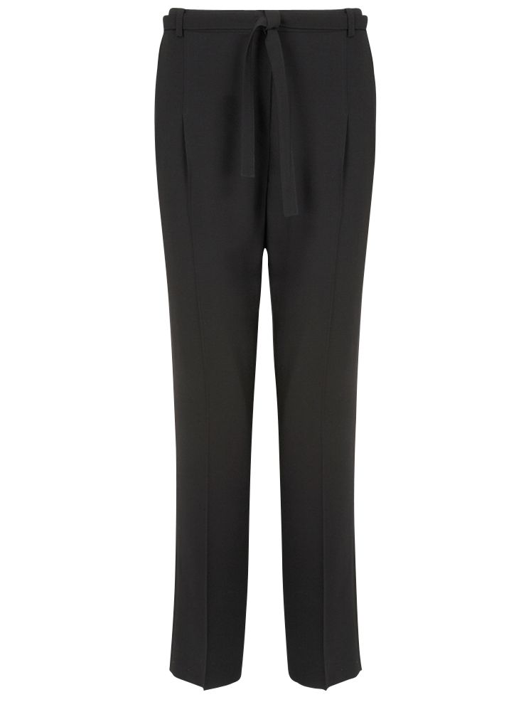 Jaeger Slim Leg Trousers, Black