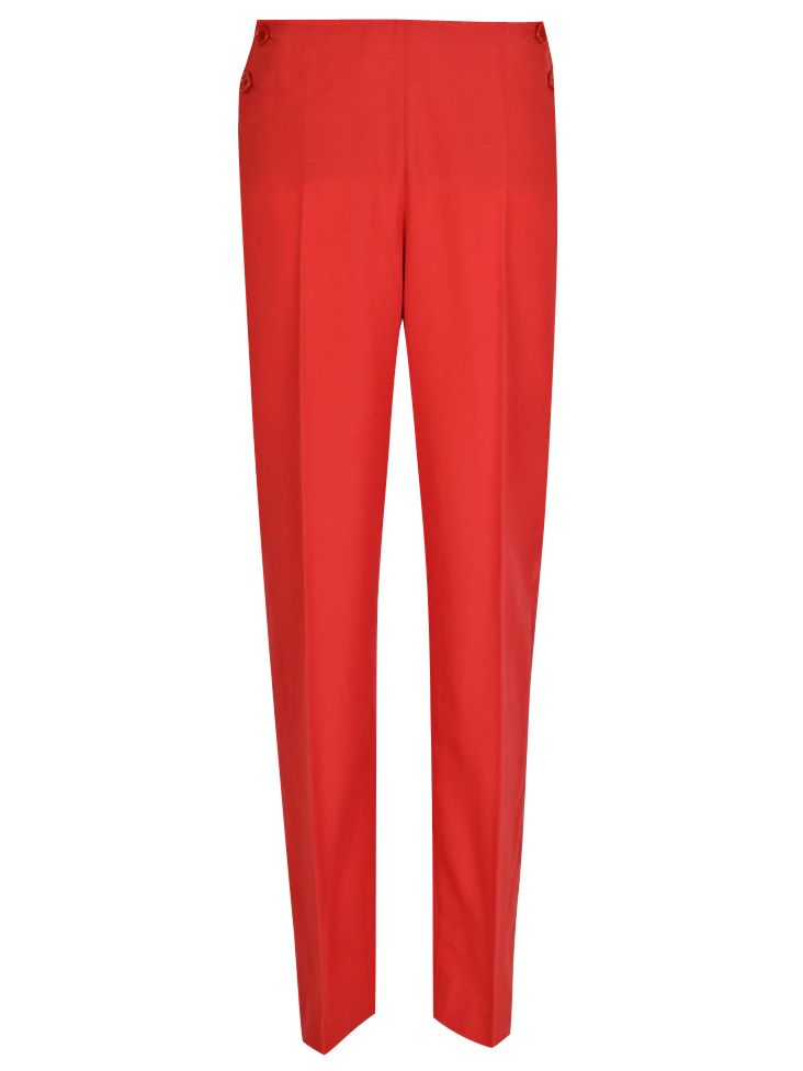 Jaeger Cropped Capris, Red