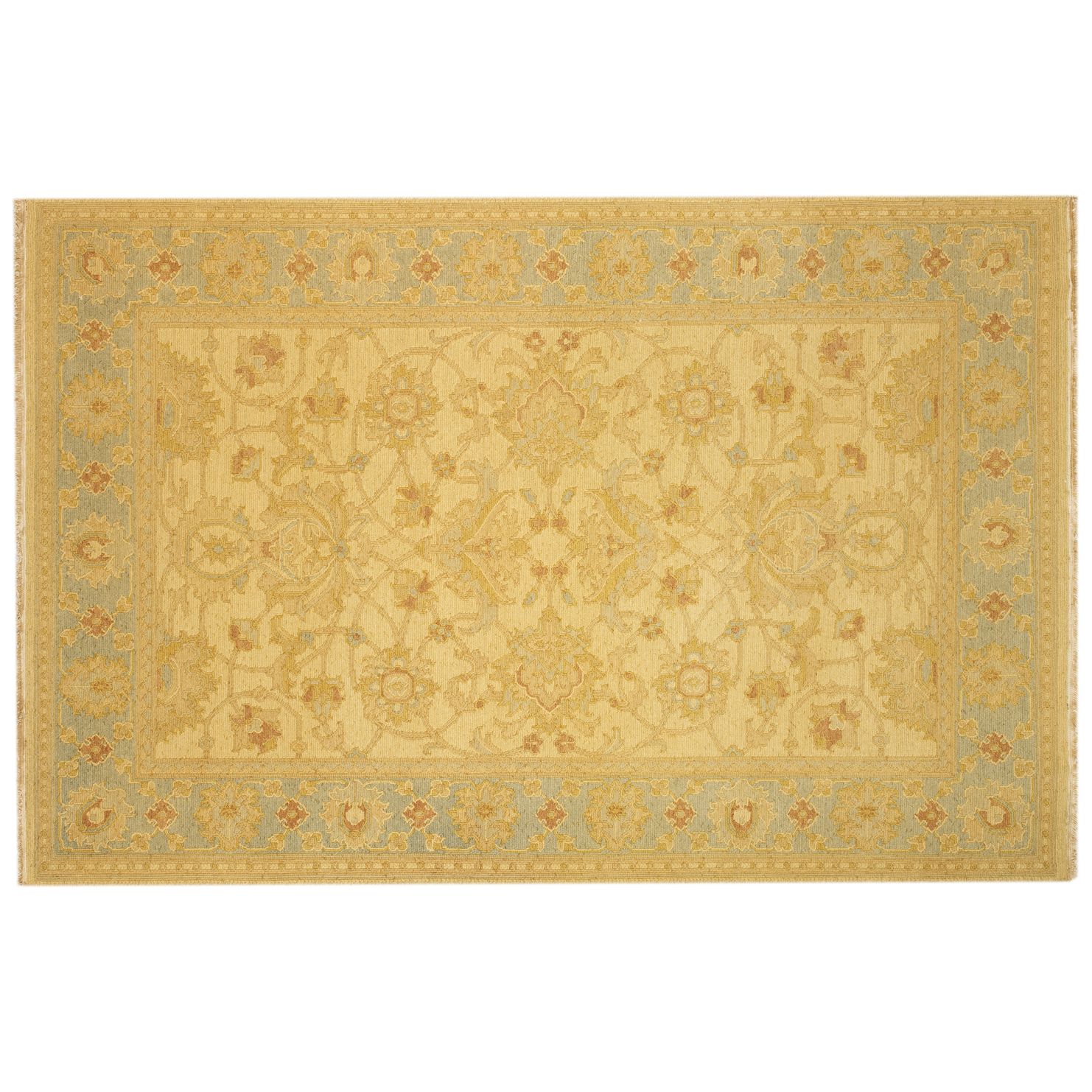 Soumac Delft Rug, Cream at John Lewis