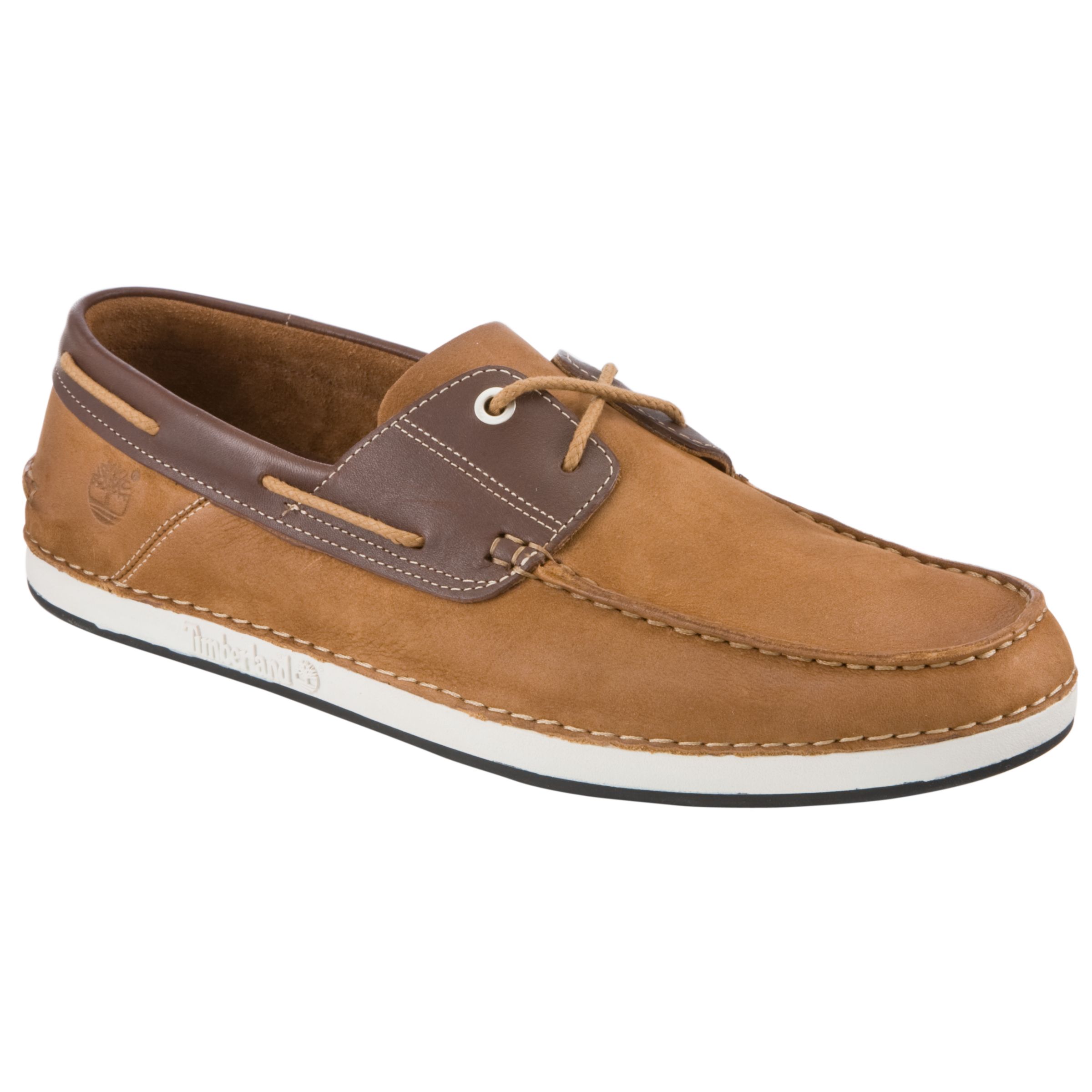 Timberland Earthkeeper Burnished Boat Shoes Beige 10