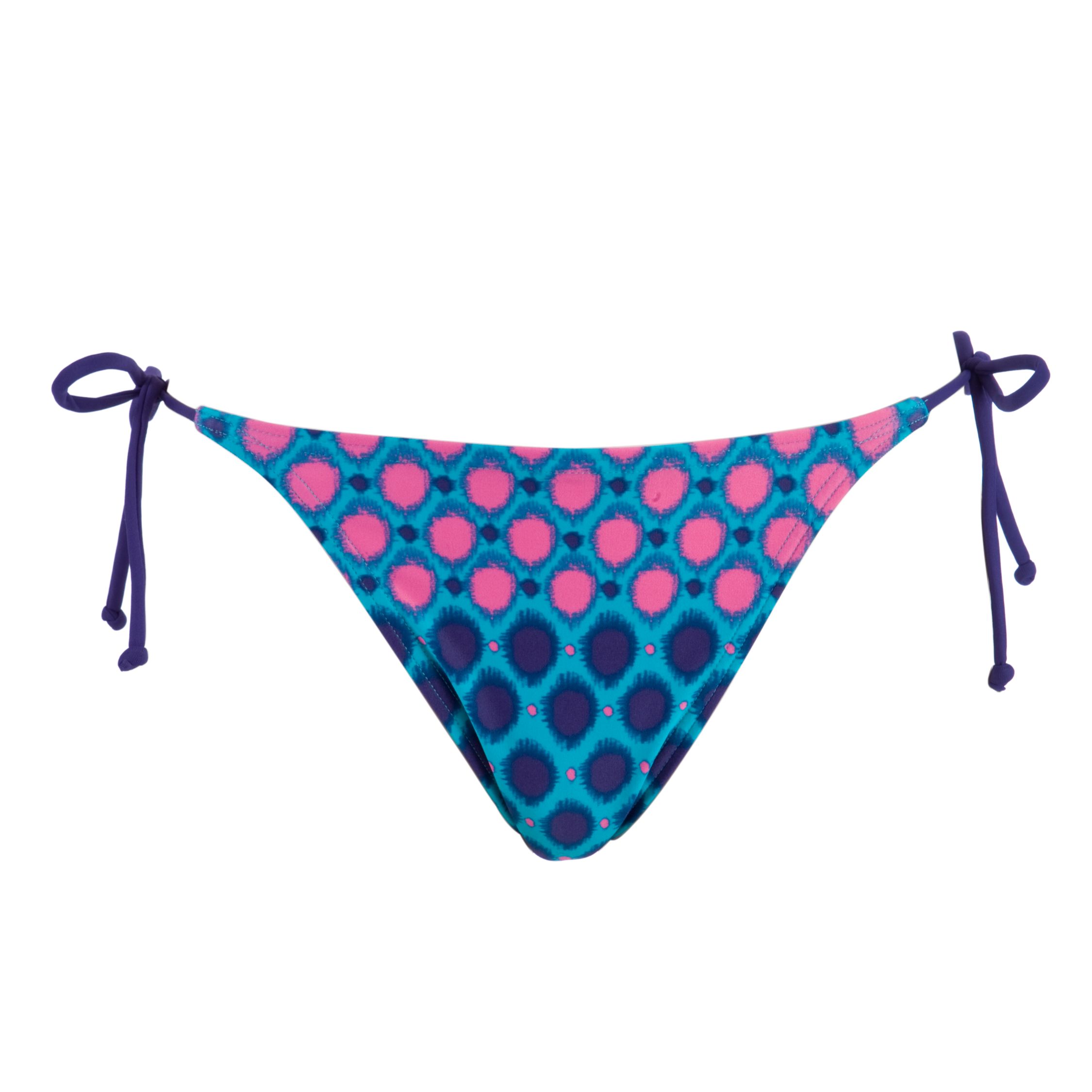 John Lewis Women Monte Carlo Spot Print Tie Side Bikini Briefs Multicoloured