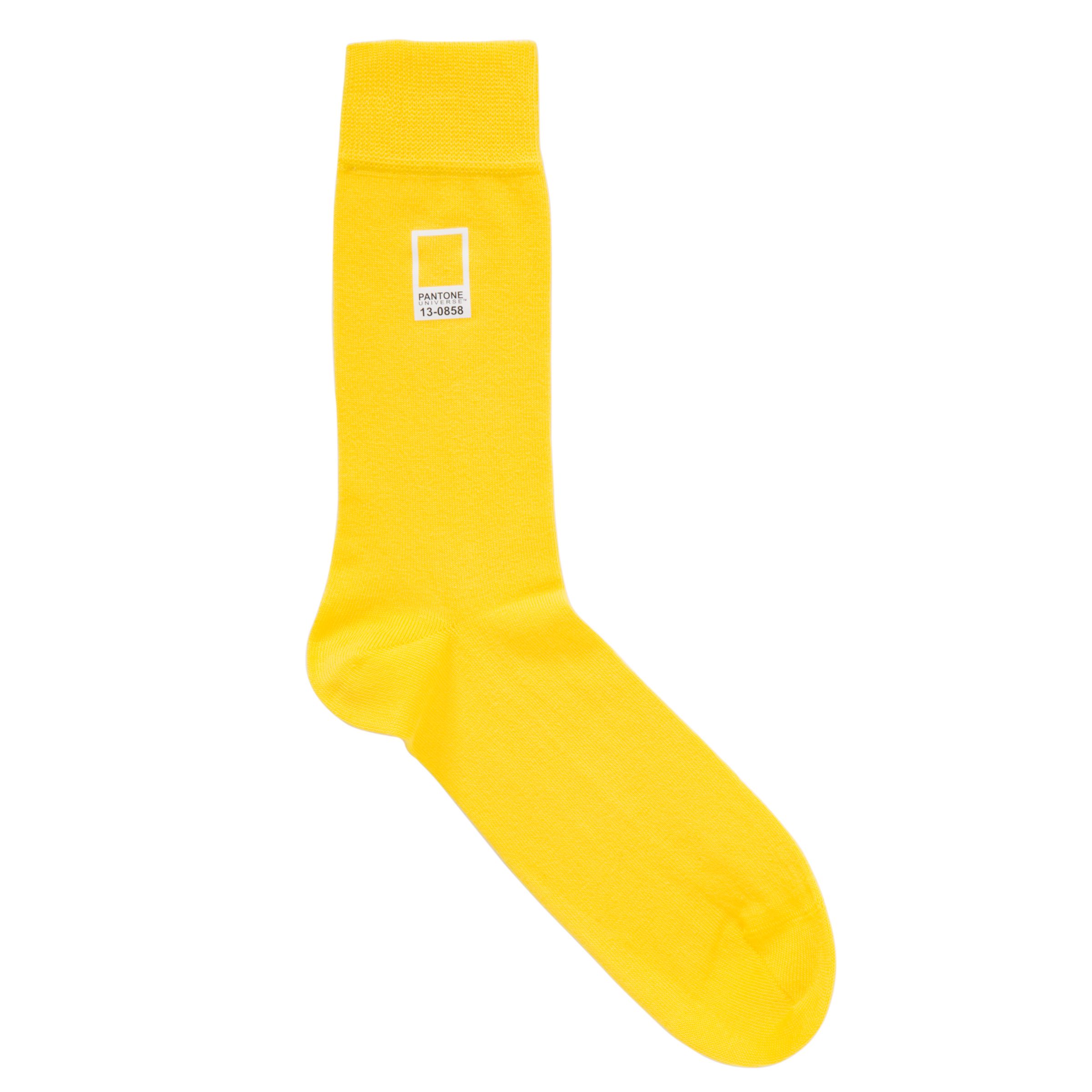 Pantone Socks Yellow