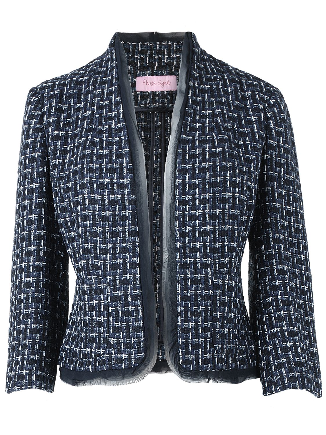Phase Eight Gabrielle Jacket, Navy blue, 18