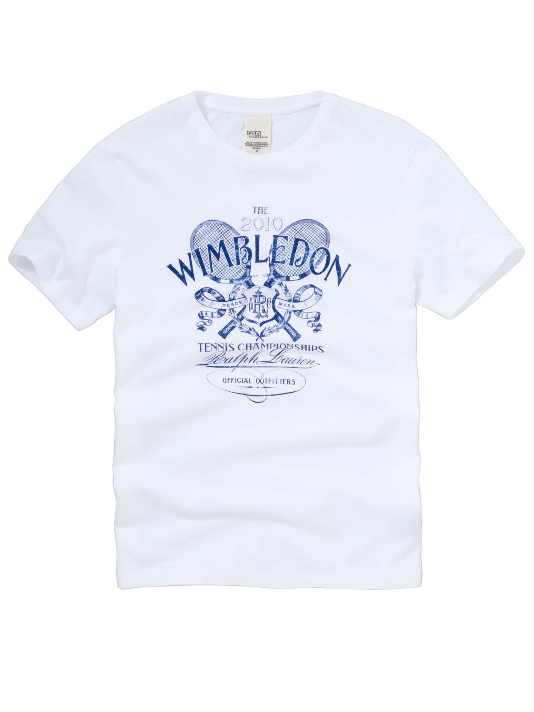 2010 Wimbledon T-Shirt, White