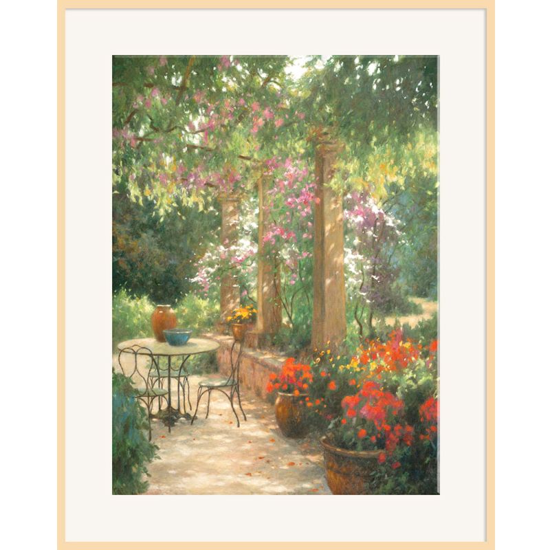 Under The Trellis, Light Frame, 82 x 110cm at John Lewis