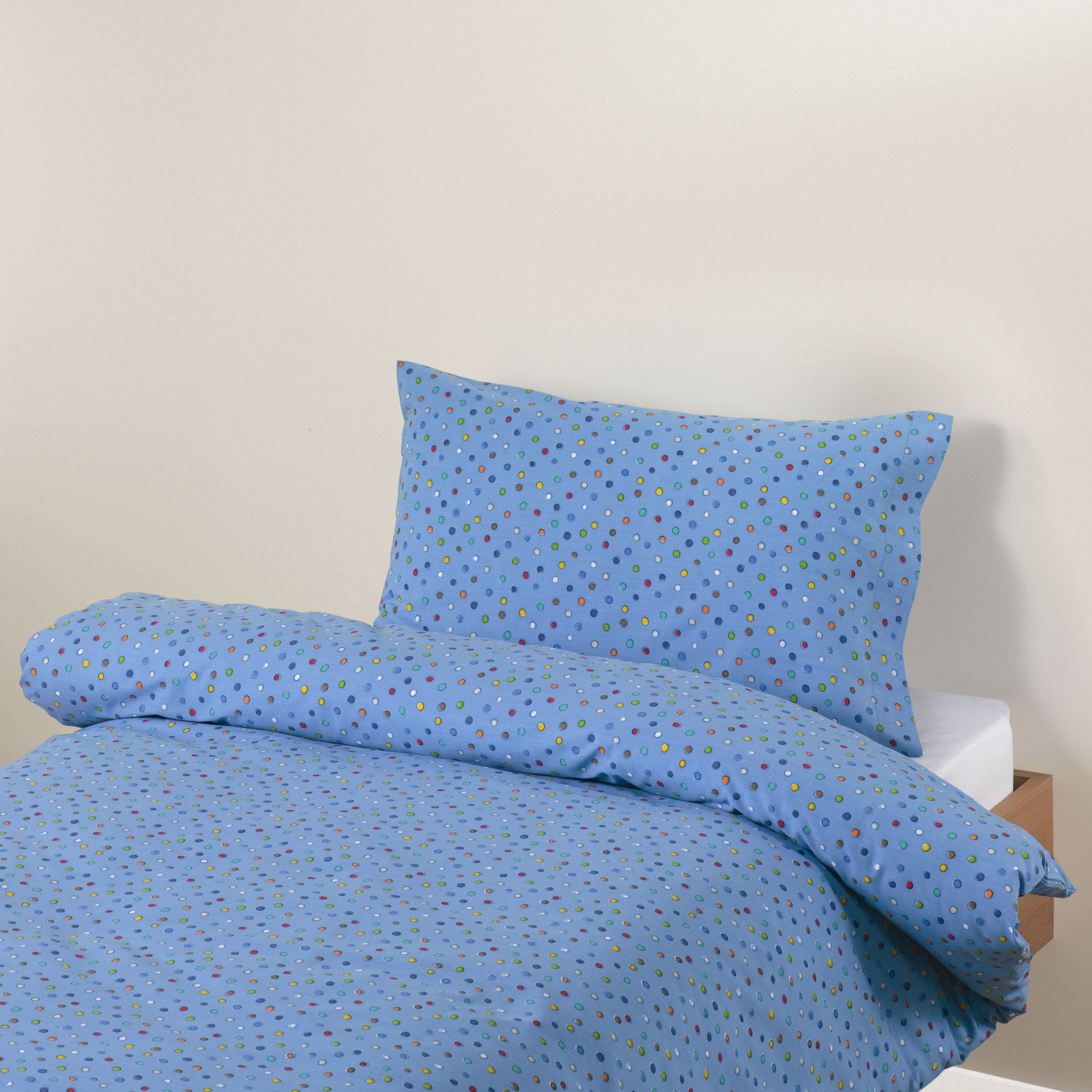 Spots Duvet Cover Sets, Blue