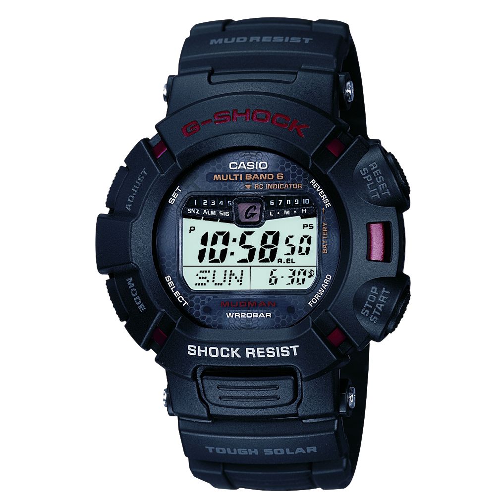 Casio GW-9010-1ER G-Shock Mudman Radio Controlled Digital Strap Watch