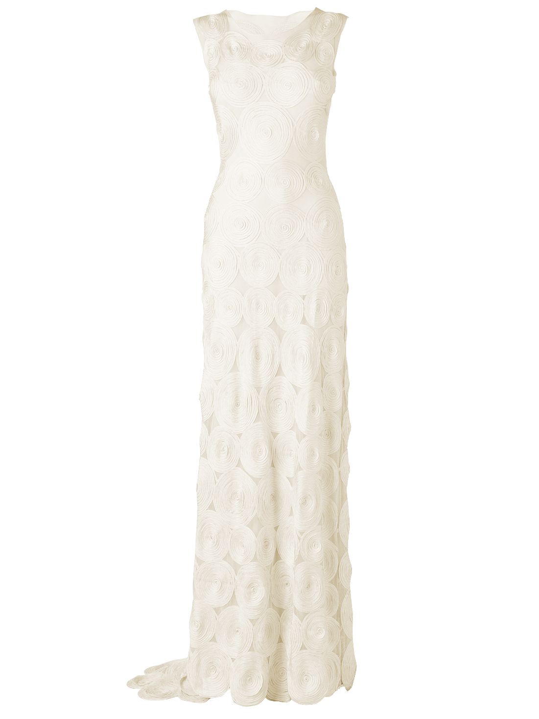 Phase Eight Circle Tapework Wedding Dress, Ivory at John Lewis