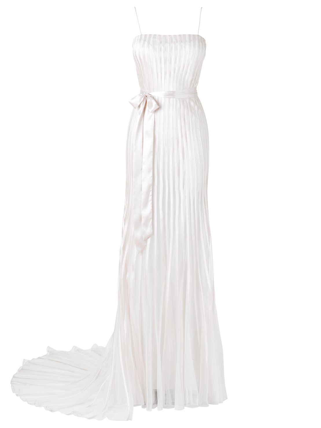 Phase Eight Stepanie Wedding Dress, Ivory, 18 at John Lewis