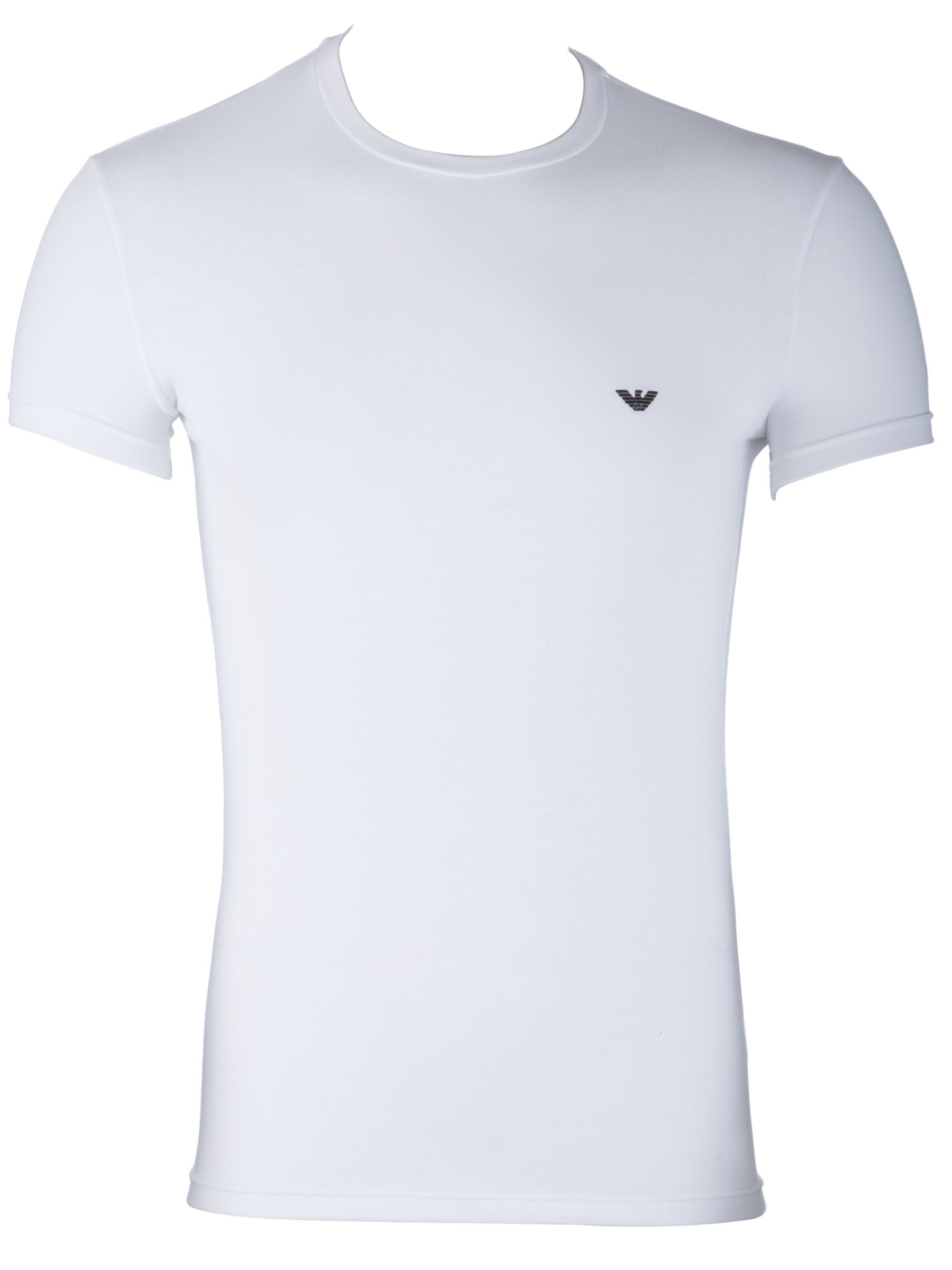 Emporio Armani Cotton White T-Shirt, White
