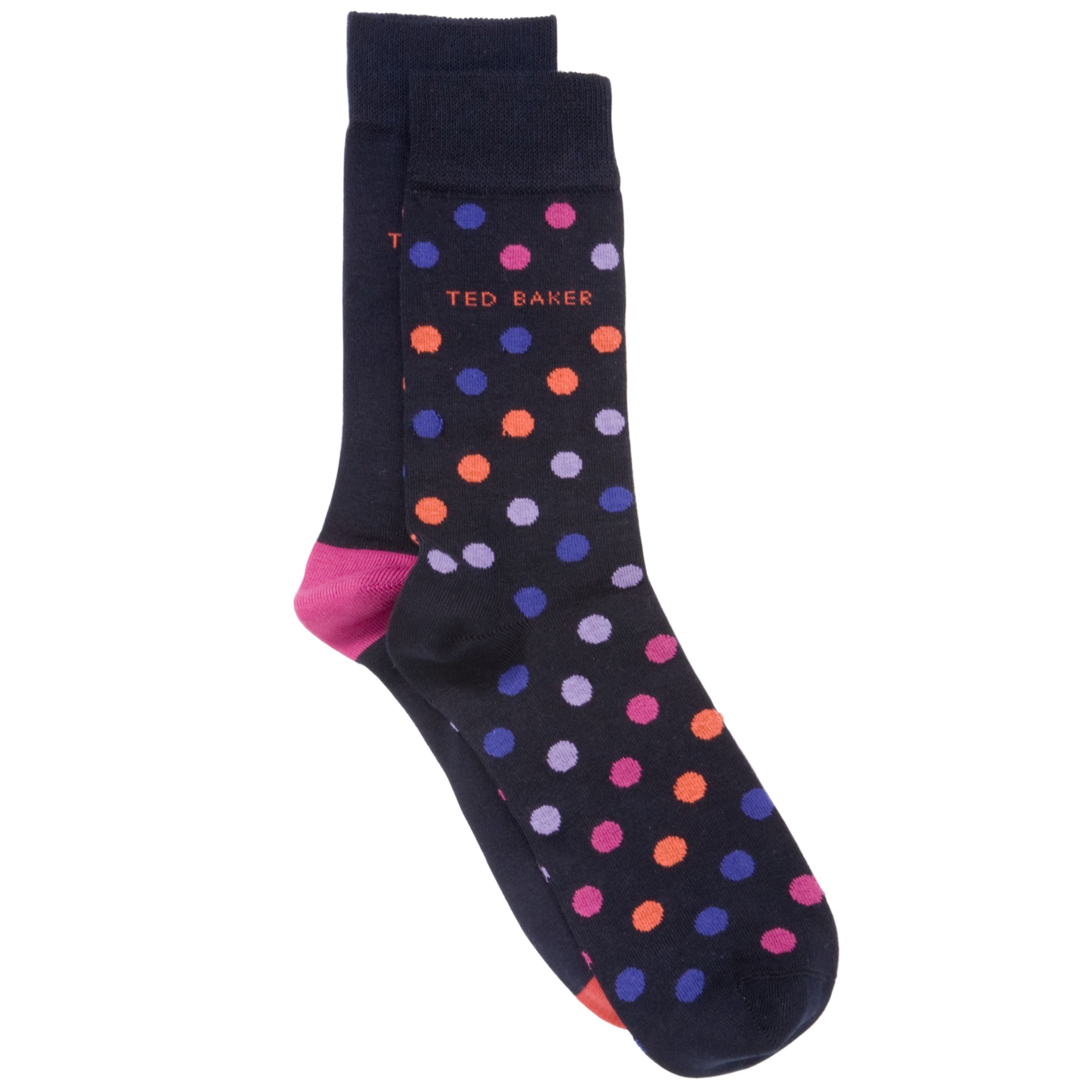 Ted Baker Dot Socks Pack of 2