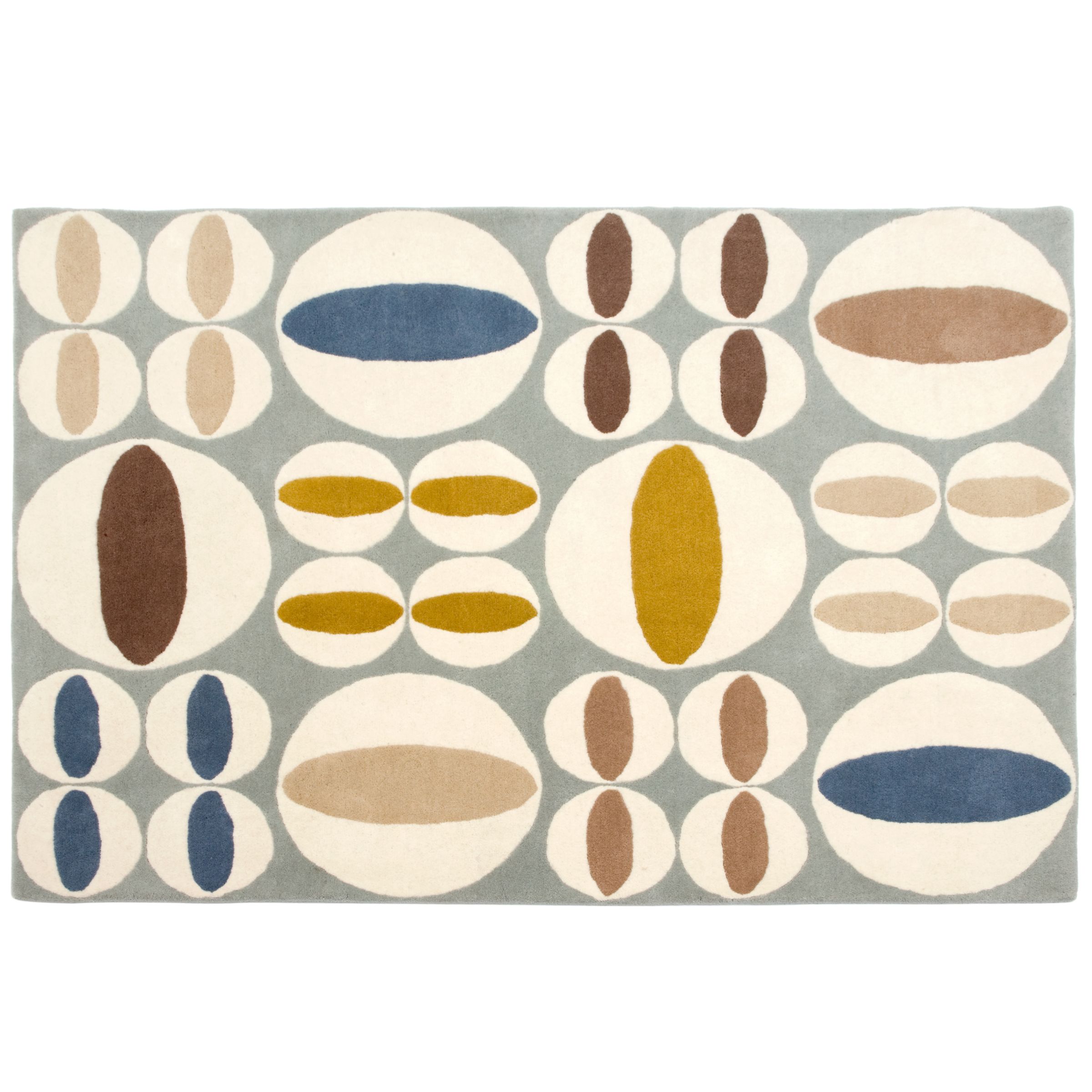 John Lewis Topsy Turvy Rug, Mineral at JohnLewis