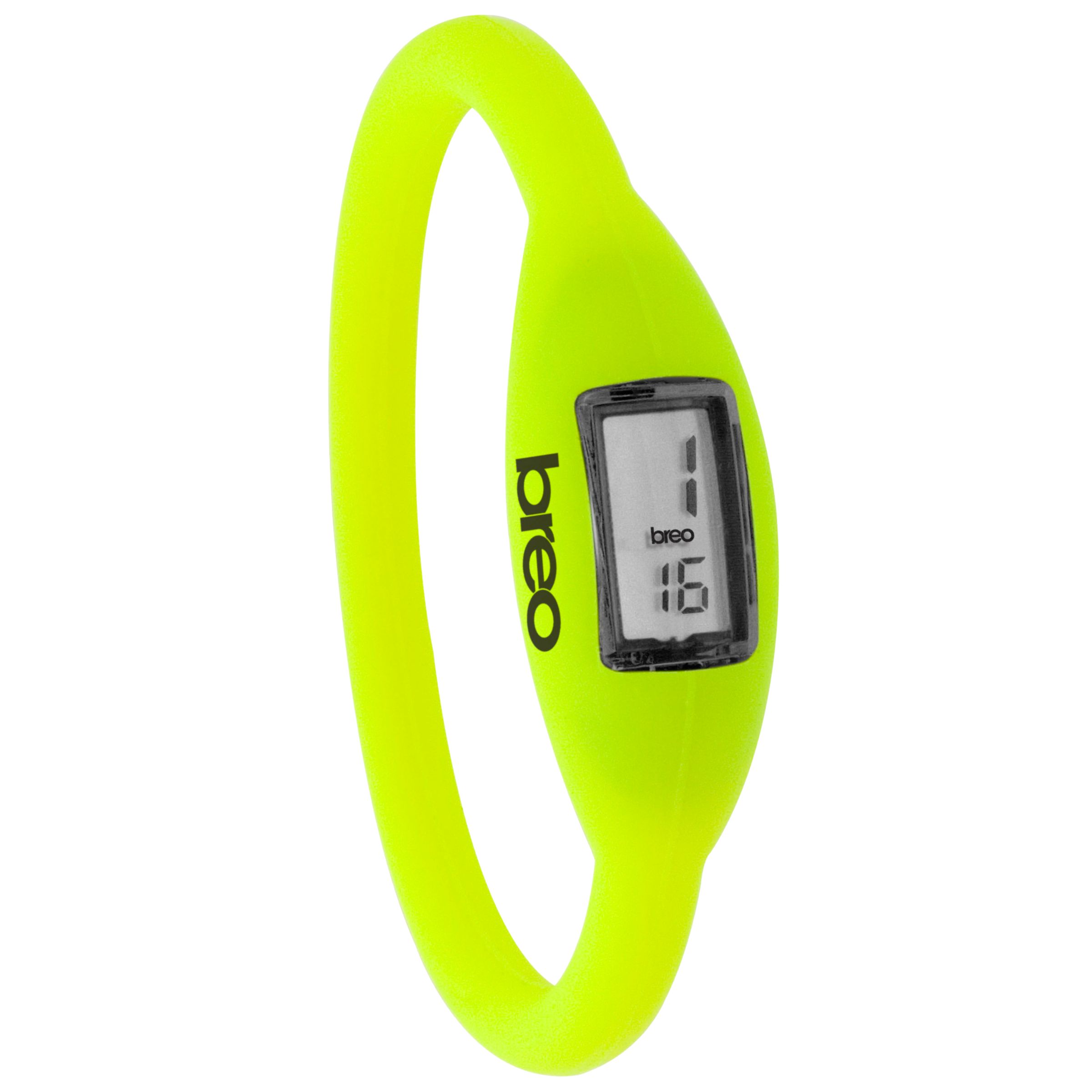 Breo Roam B-TI-NR6 Digital Watch, Fluro Yellow