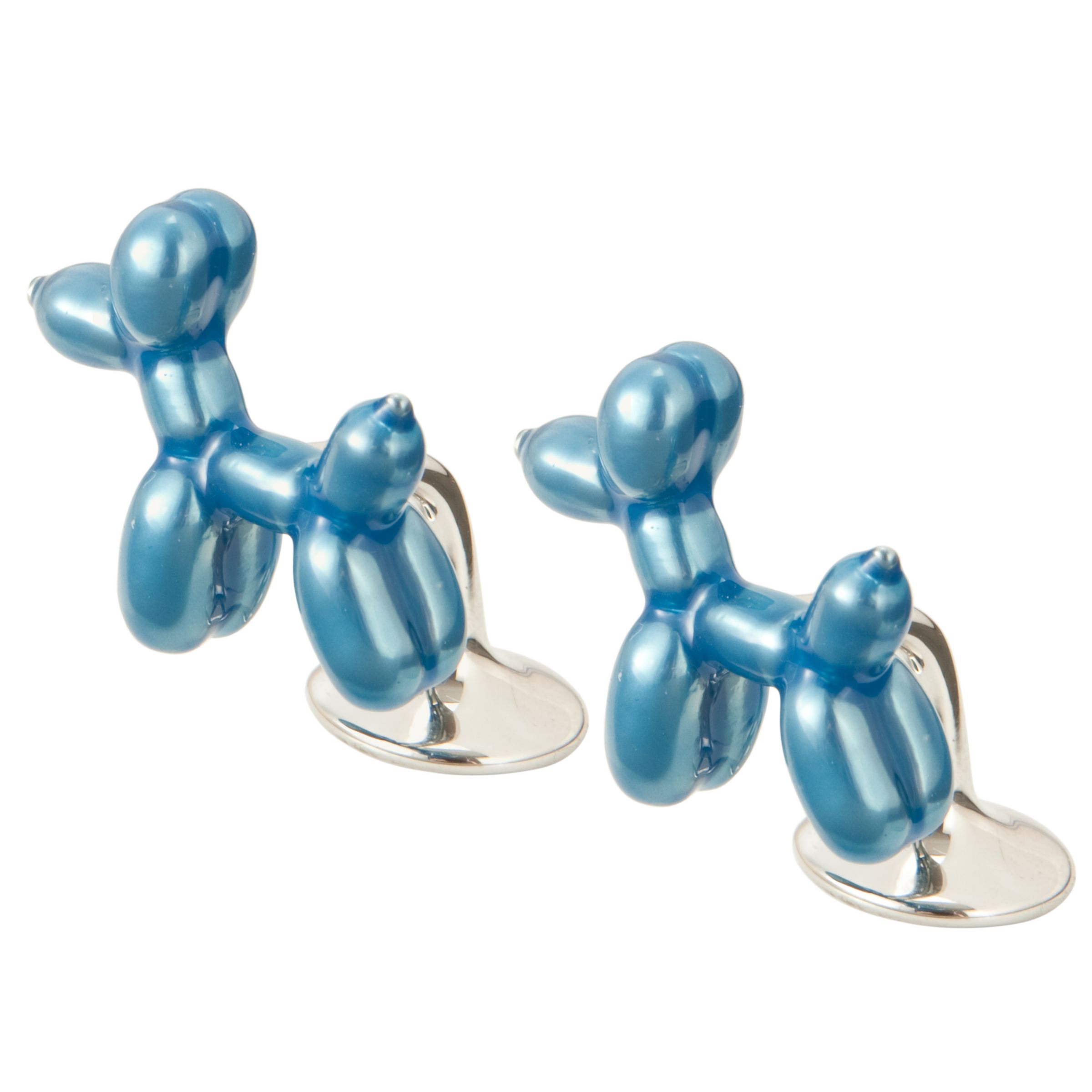 Ted Baker Balloon Dog Cufflinks, Blue
