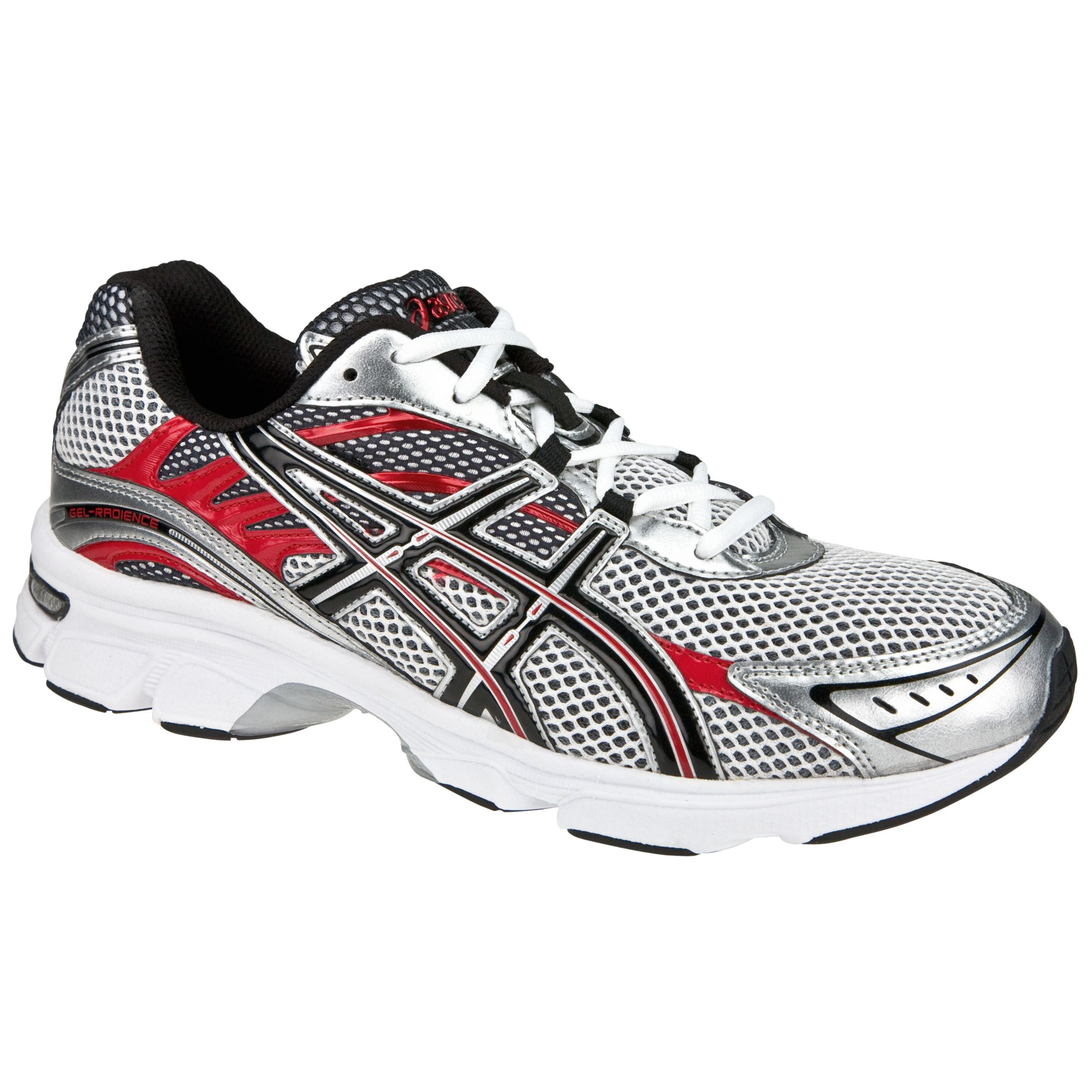 Asics Gel Radience 4 Running Shoes, White/Red