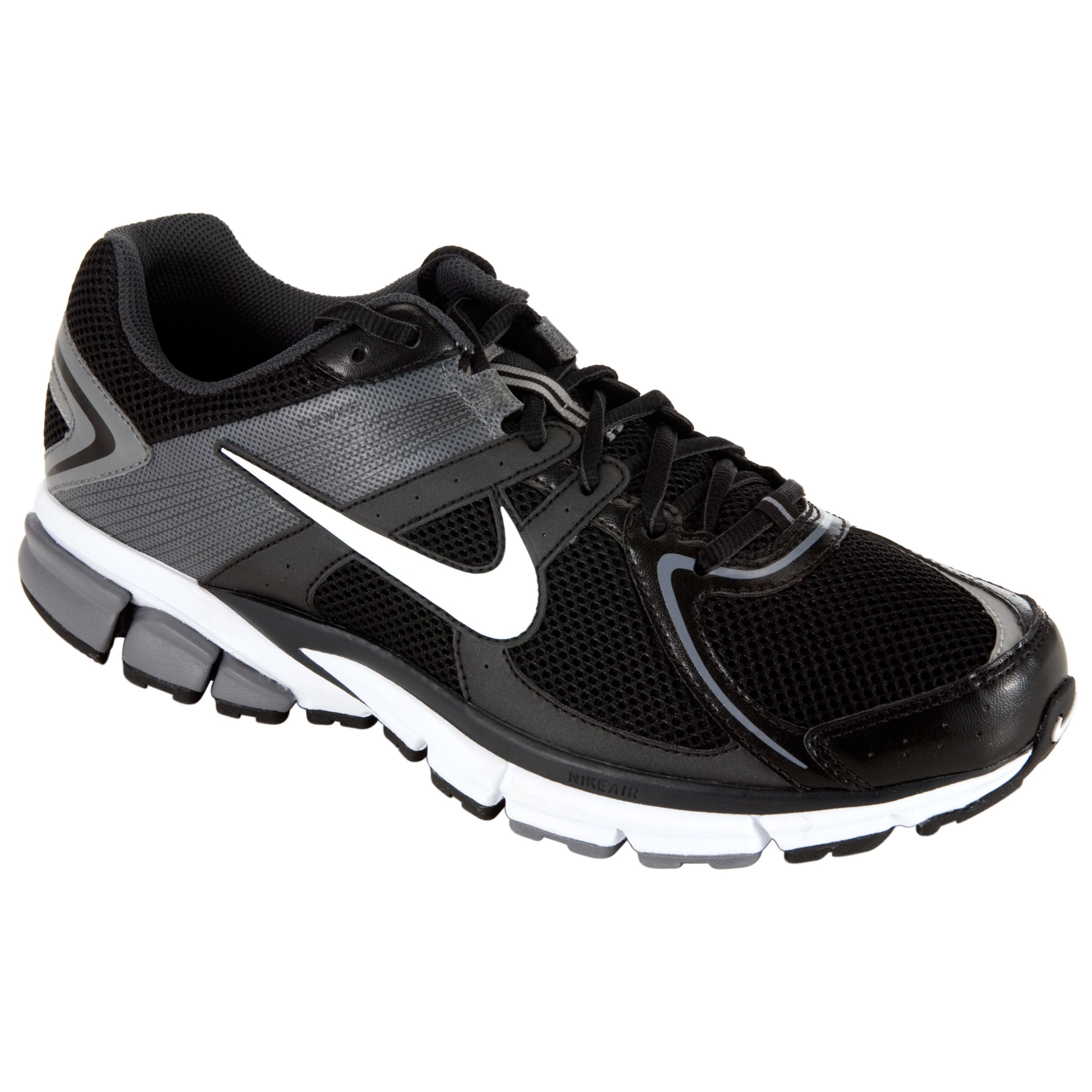 Nike Air Span  7 Mens Running Shoes, Black