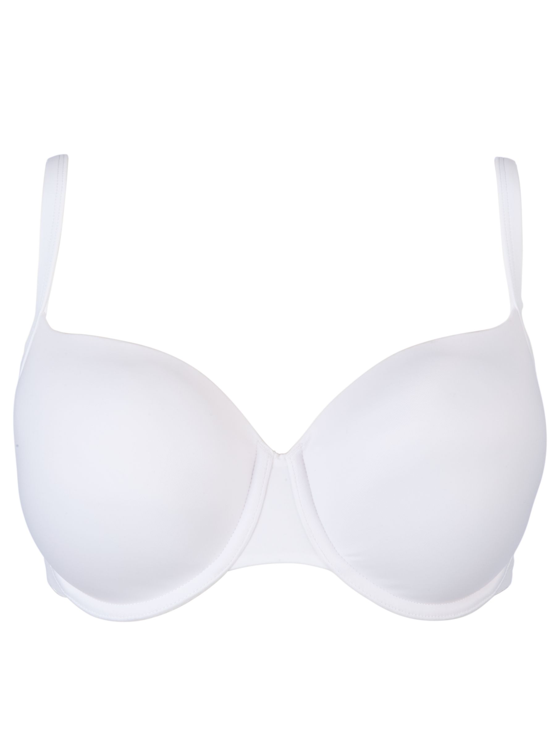 white moulded t shirt bra