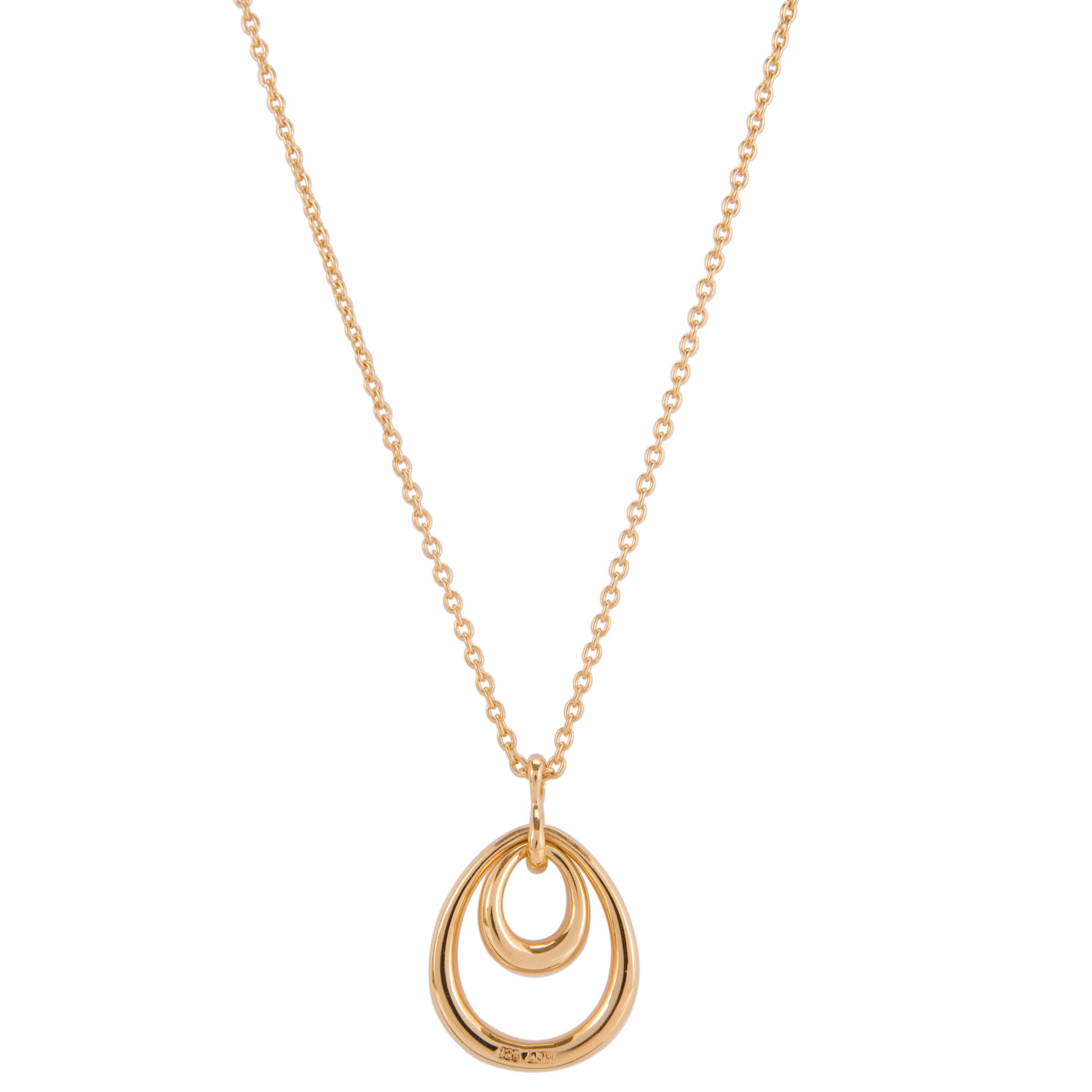 Dinny Hall Gold Plated Small Toro Spanish Pendant Necklace